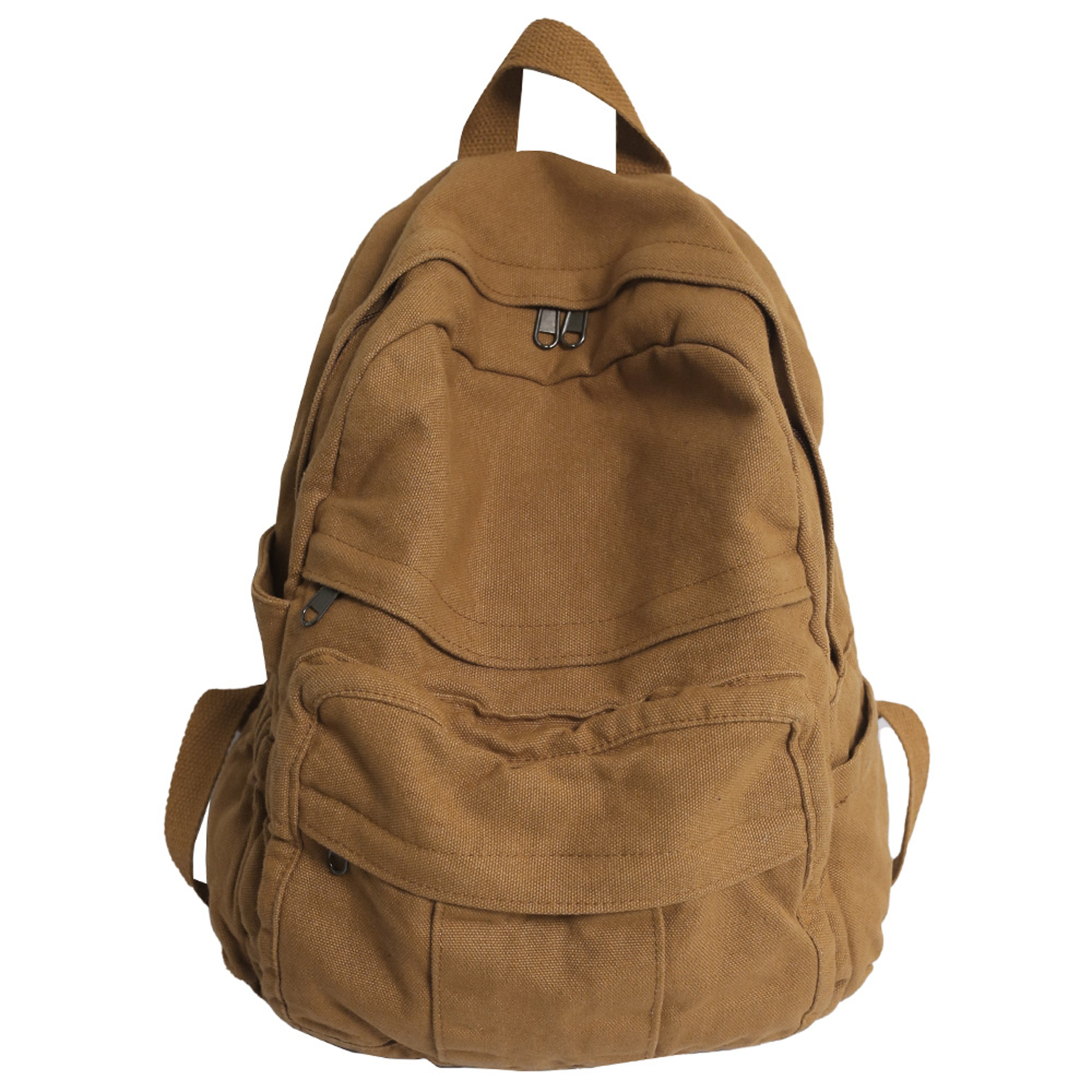 Vintage Canvas Laptop Backpack For Women Back To School Backpack College Travel Kawaii Book Bag 3