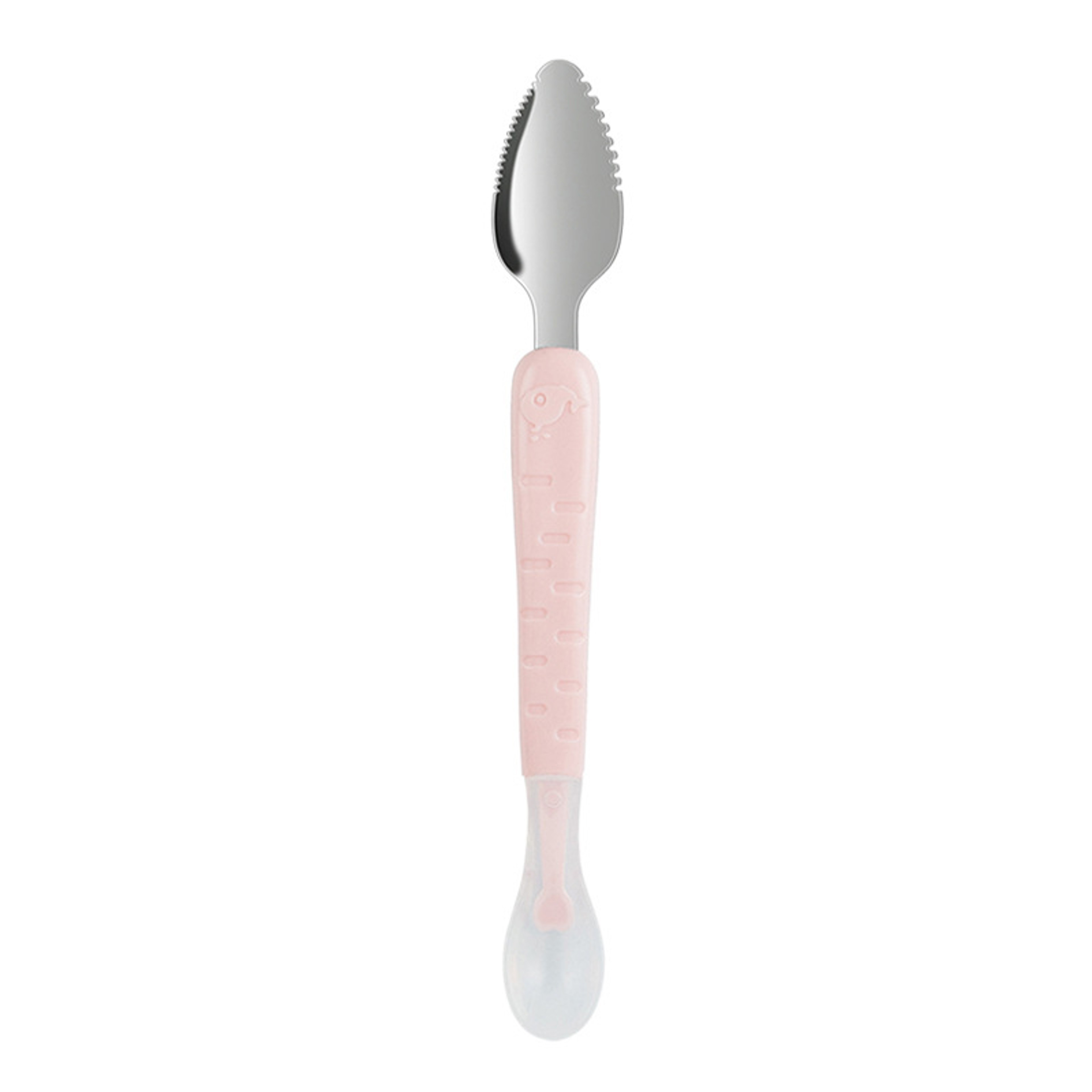 Food Scraper Spoon With Dual Head Silicone Baby Puree Maker  Fruit Feeder Spoon 3