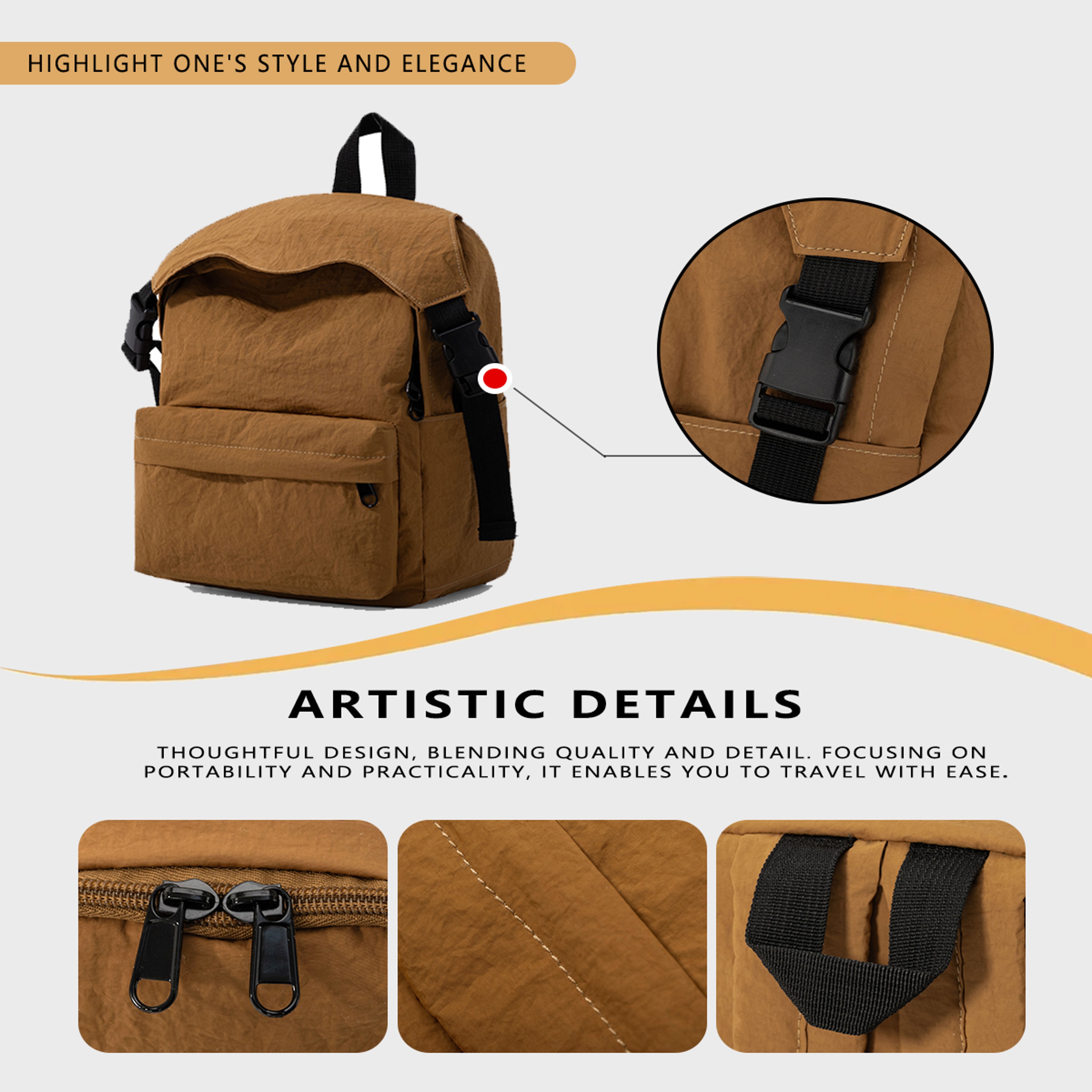 Womens Mini Backpack For Women Lightweight Casual Daypack For Hiking Travel  School 11
