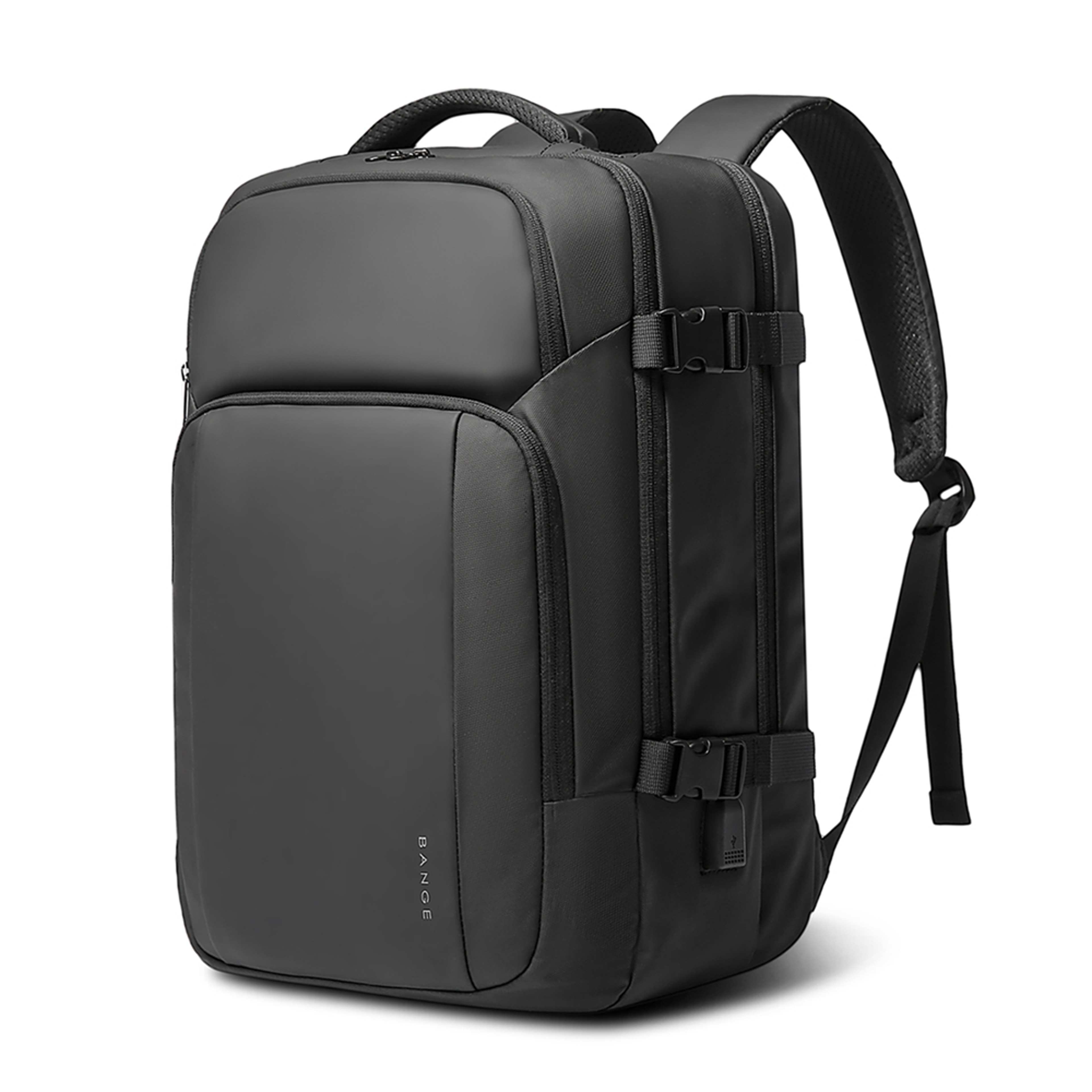 Laptop Backpack Waterproof Business Travel Backpack With USB Charging Port 0
