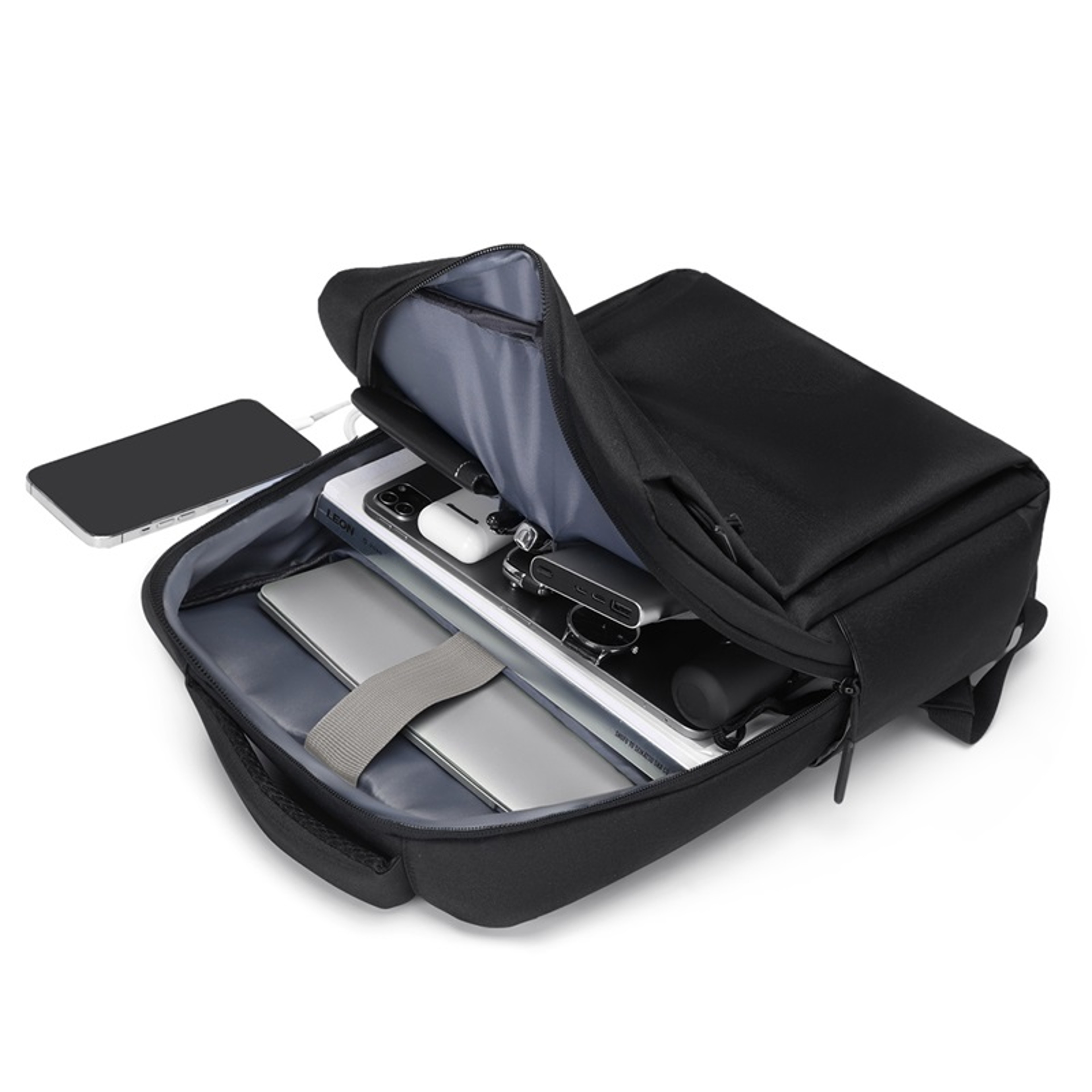 Business Laptop Backpack For Laptops With USB Charging Waterproof Travel  Work Backpack 5