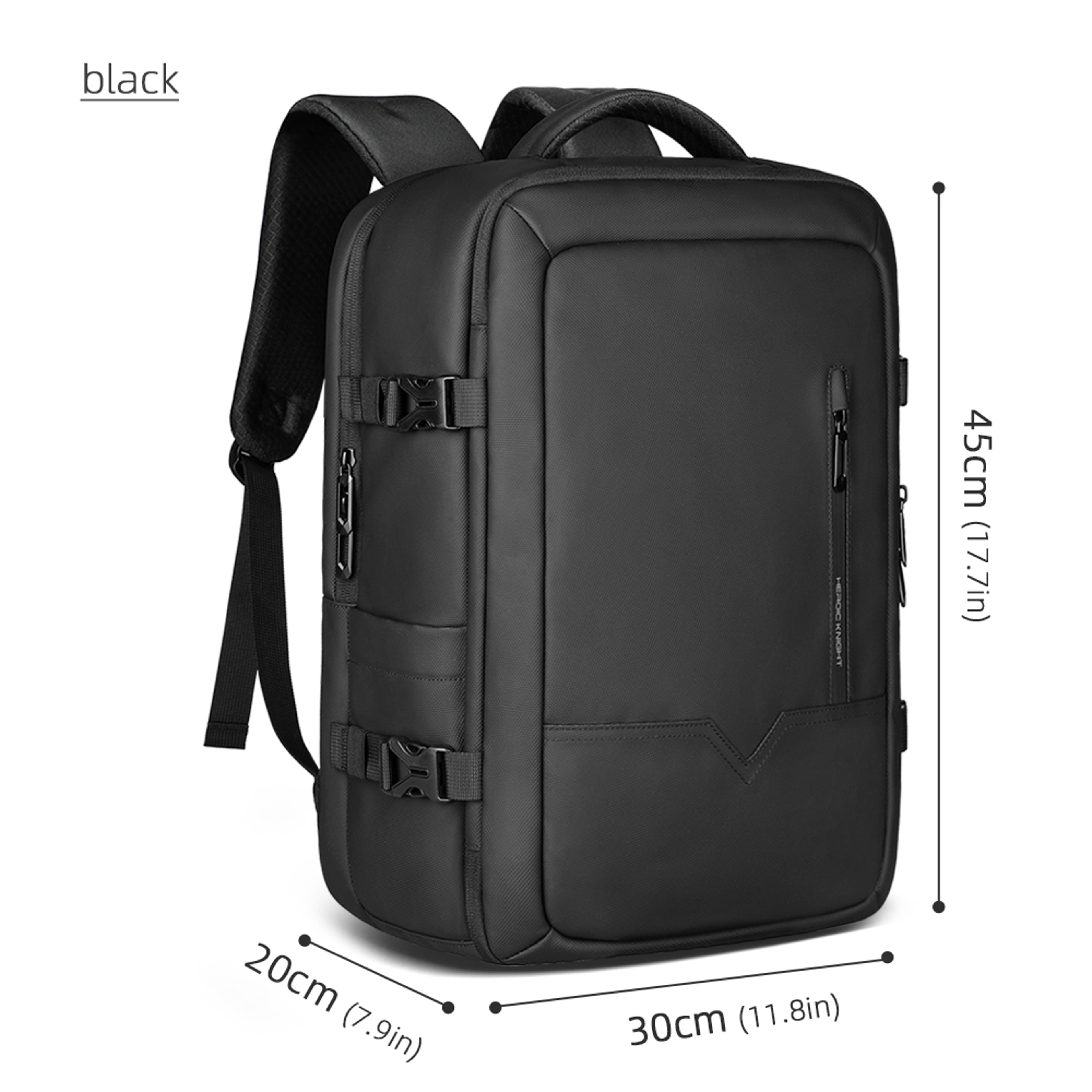 Laptop Backpack Waterproof Business Travel Carry On Backpack With USB Port 5