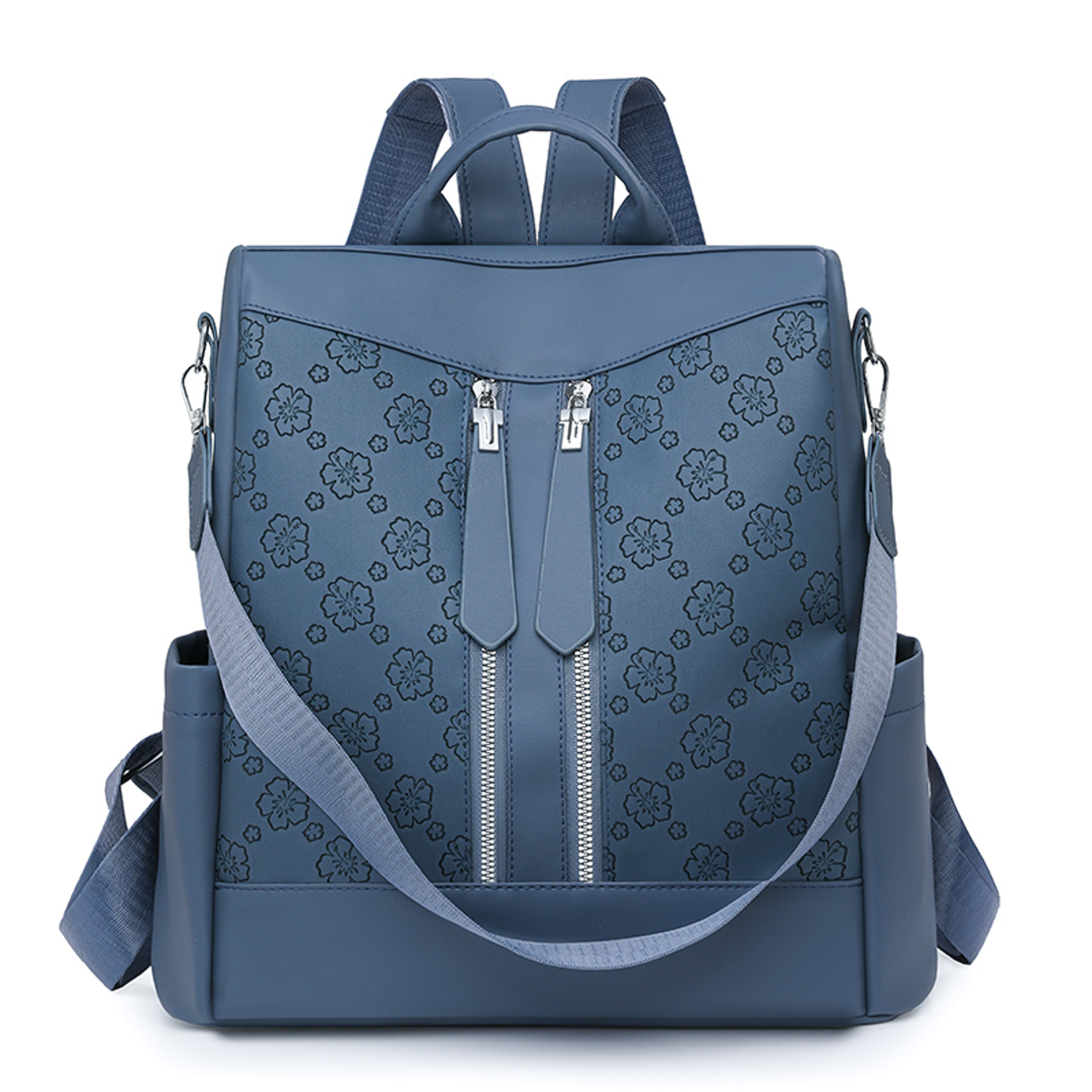 Antitheft Womens Backpack Large Capacity Leather Backpack Purse For Work Travel  Daily Use 1
