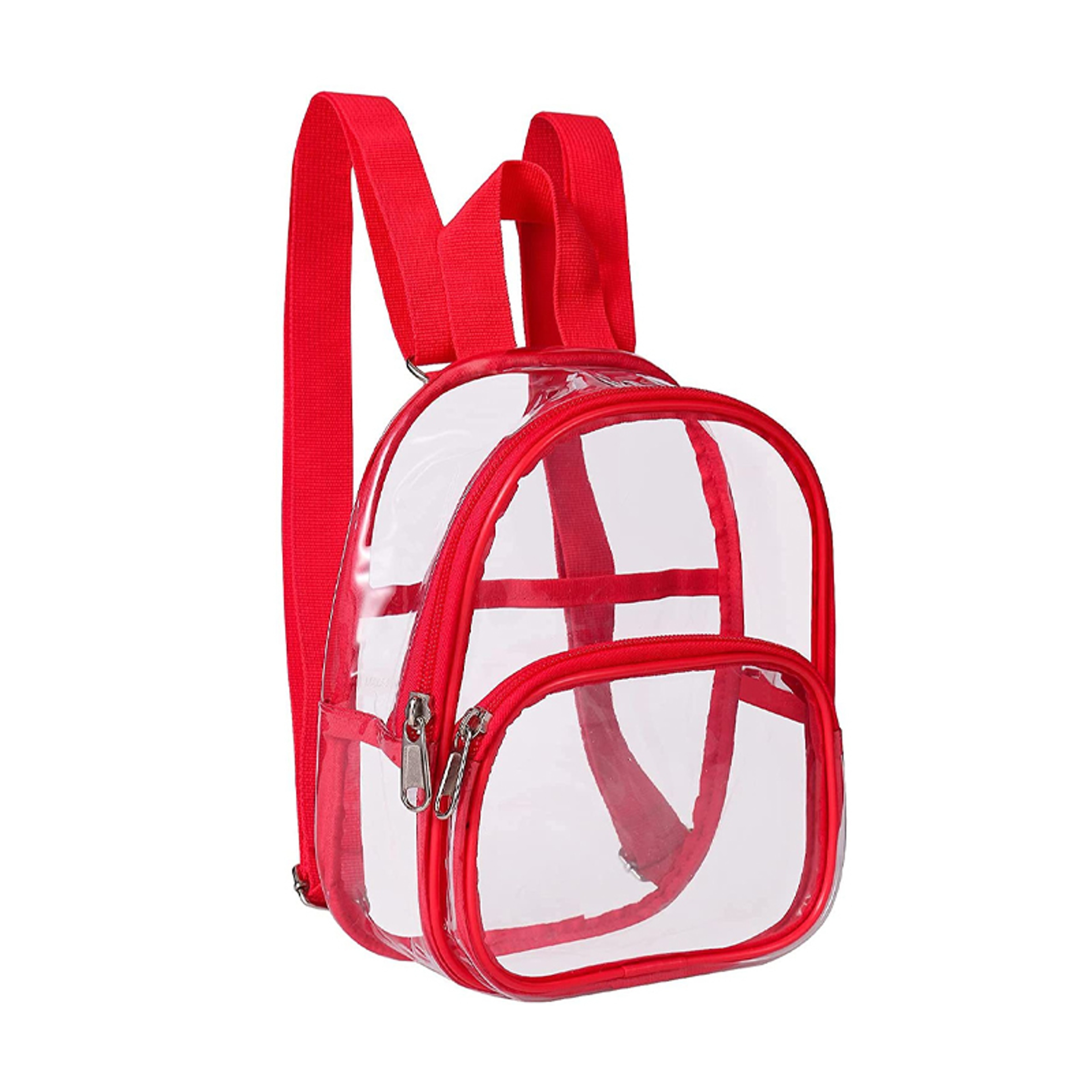 Clear Waterproof PVC Backpack Large Capacity Transparent Travel  Stadium Approved Bag 2