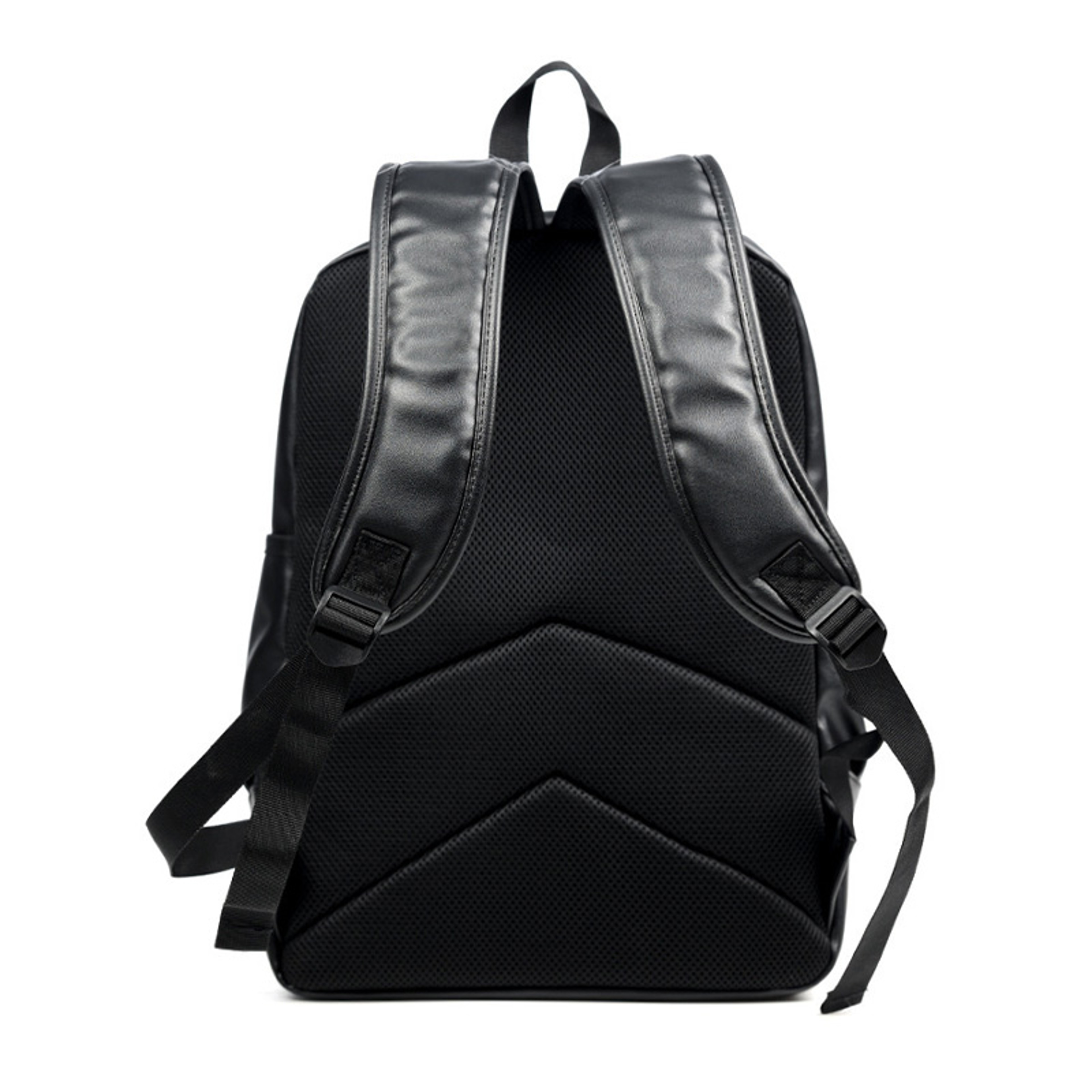Urban Voyager PU Leather Backpack for Men with Laptop Sleeve back to school backpack – view 4