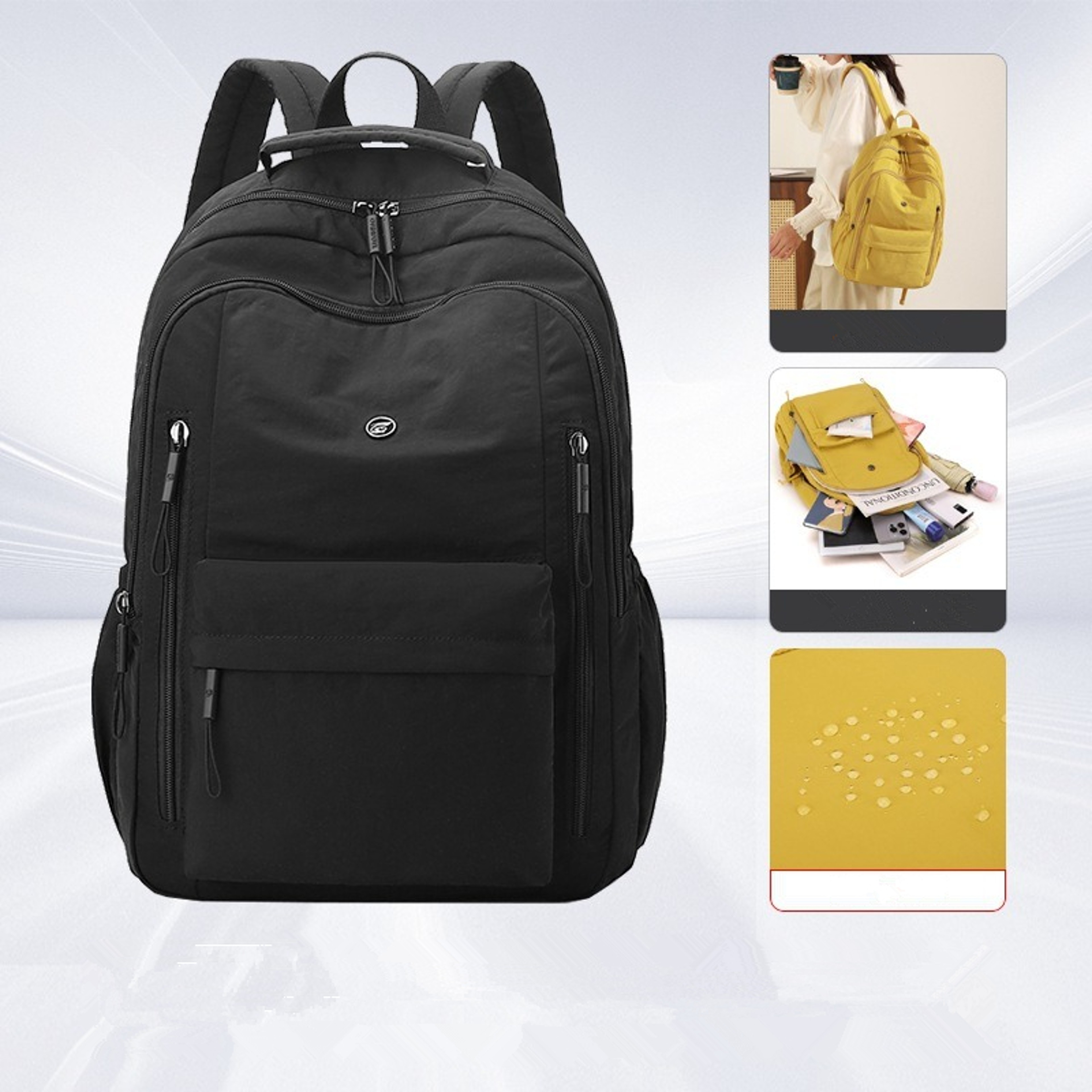 Lightweight Laptop Backpack For Laptop Back To School Backpack Travel Daypack 6