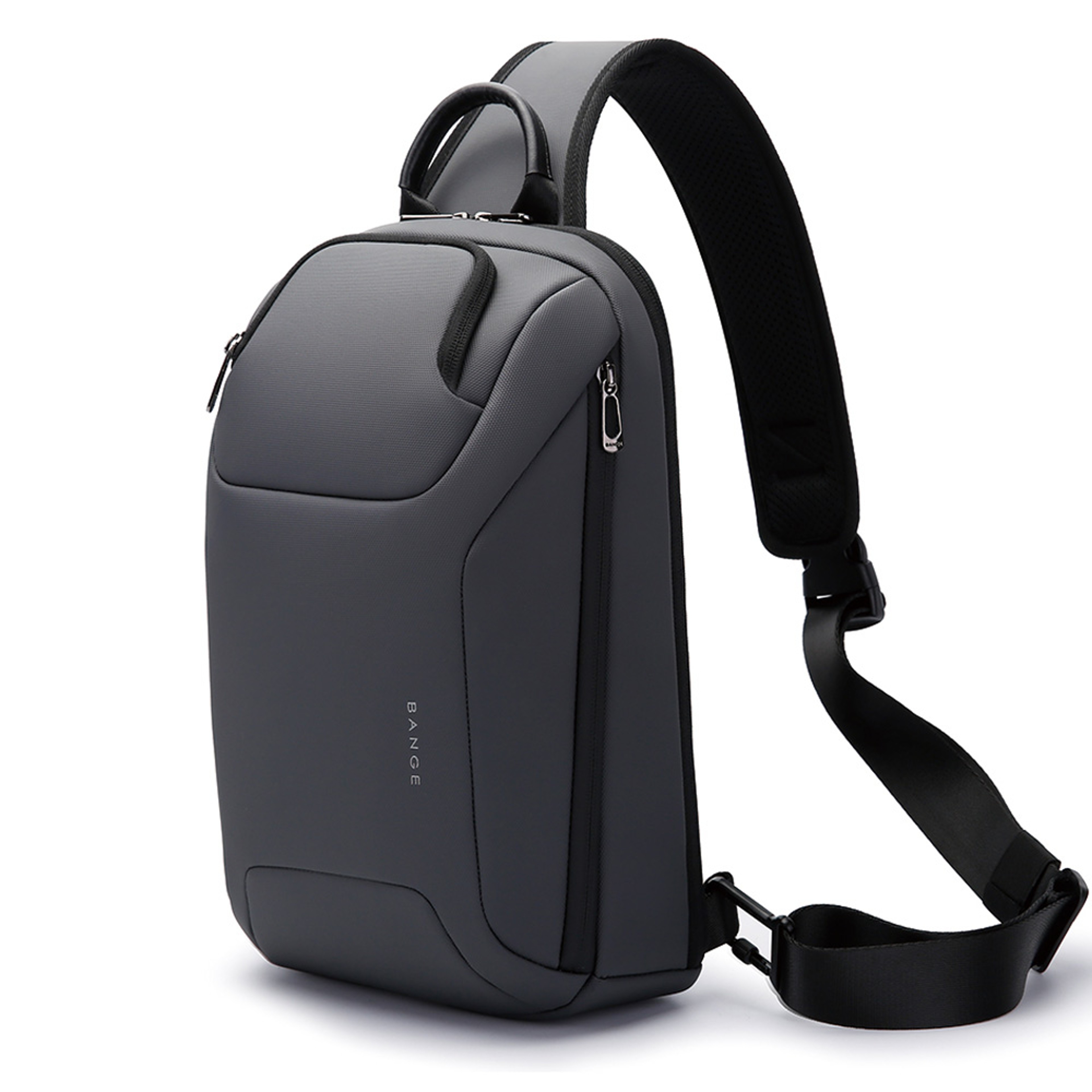 Men Chest Bag Waterproof Crossbody Bag For Men With USB Port Back To School Backpack Everyday Sling 0