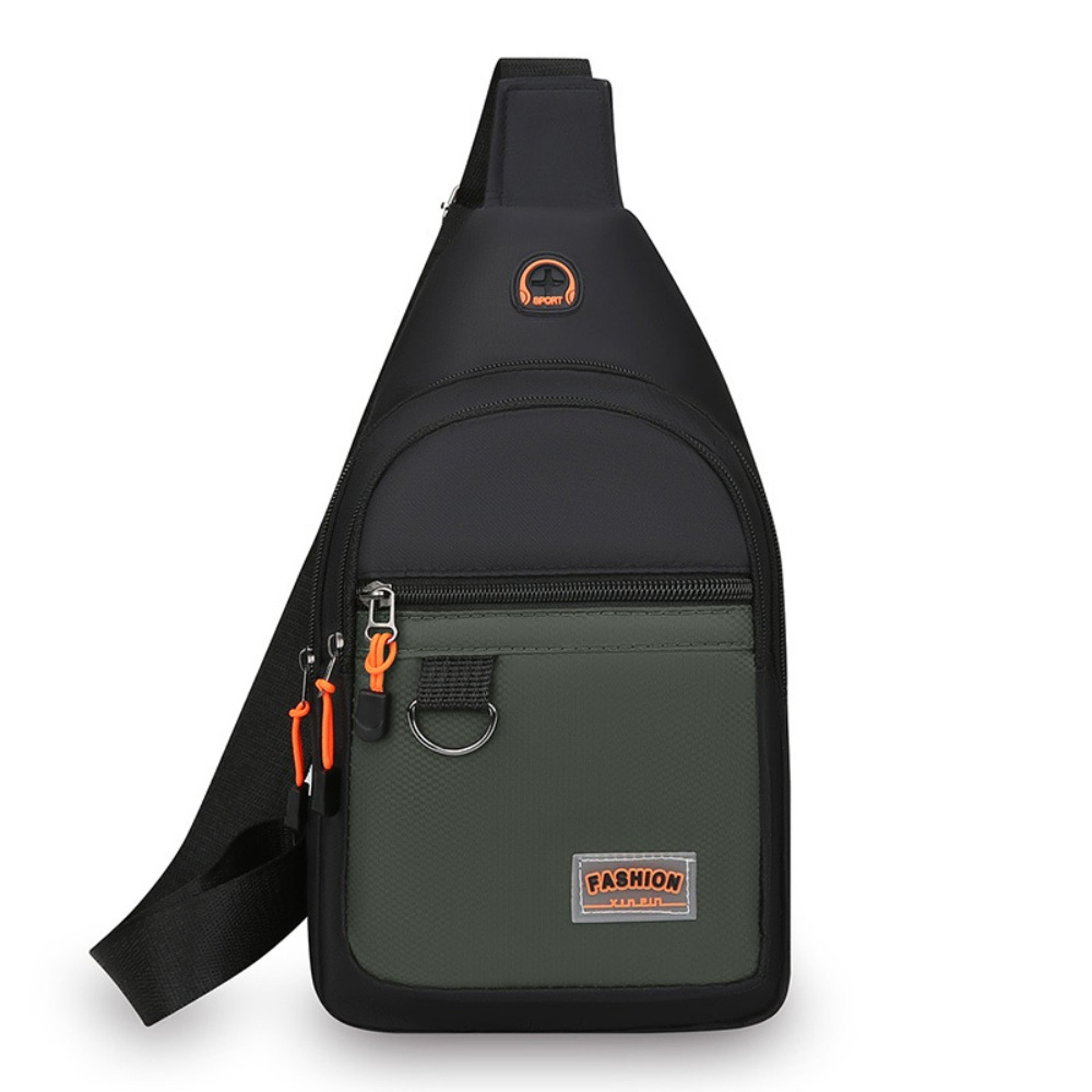 Mens Crossbody Bag Large Capacity Travel Sling Bag With Adjustable Strap Back To School Backpack 2