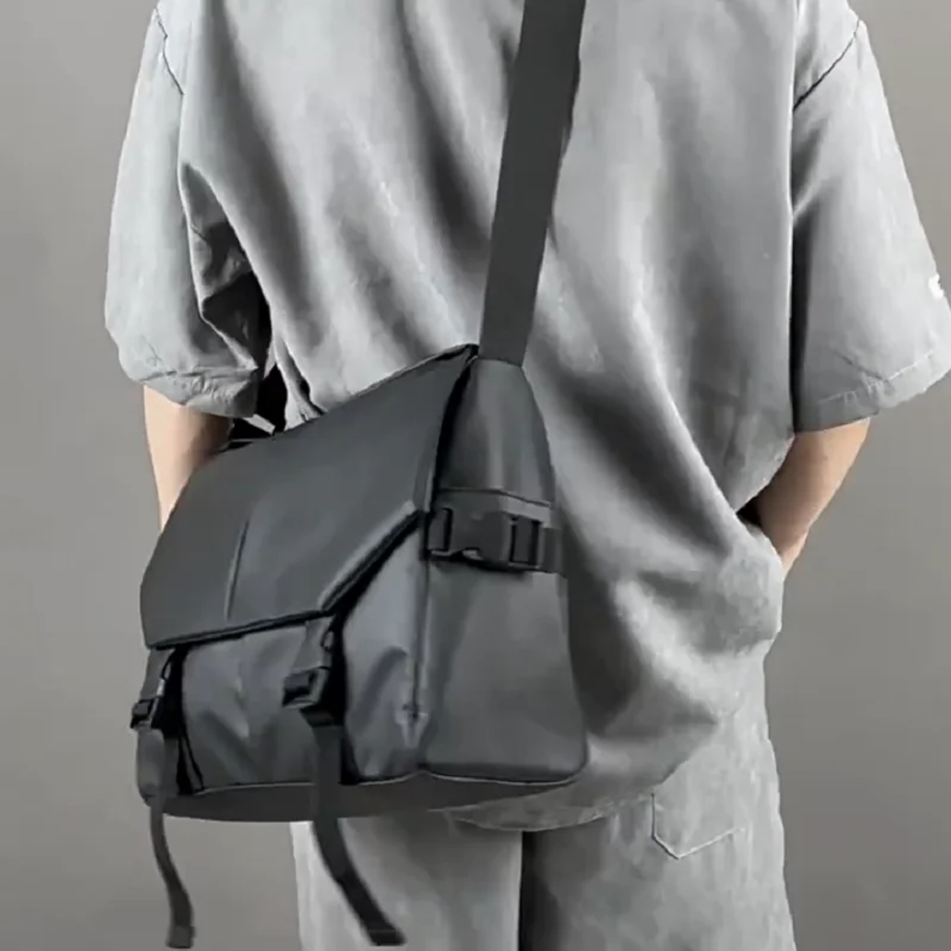 Urban Waterproof Crossbody Messenger Bag For Men Back To School Backpack Motorcycle Sling Travel Sh 6