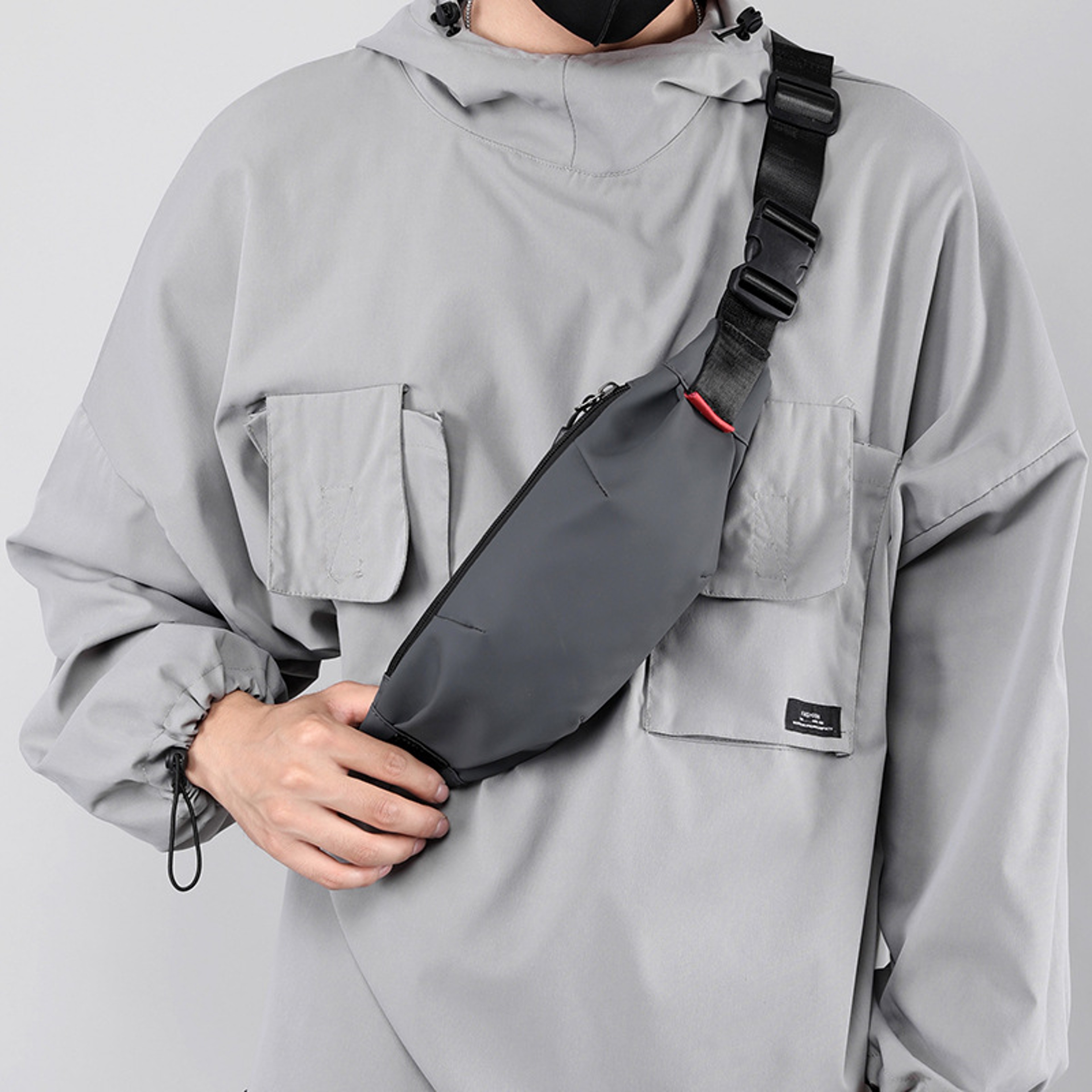 Urban Waterproof Men Crossbody Bag For Travel Daily Carry  Back To School Backpack Essentials 4