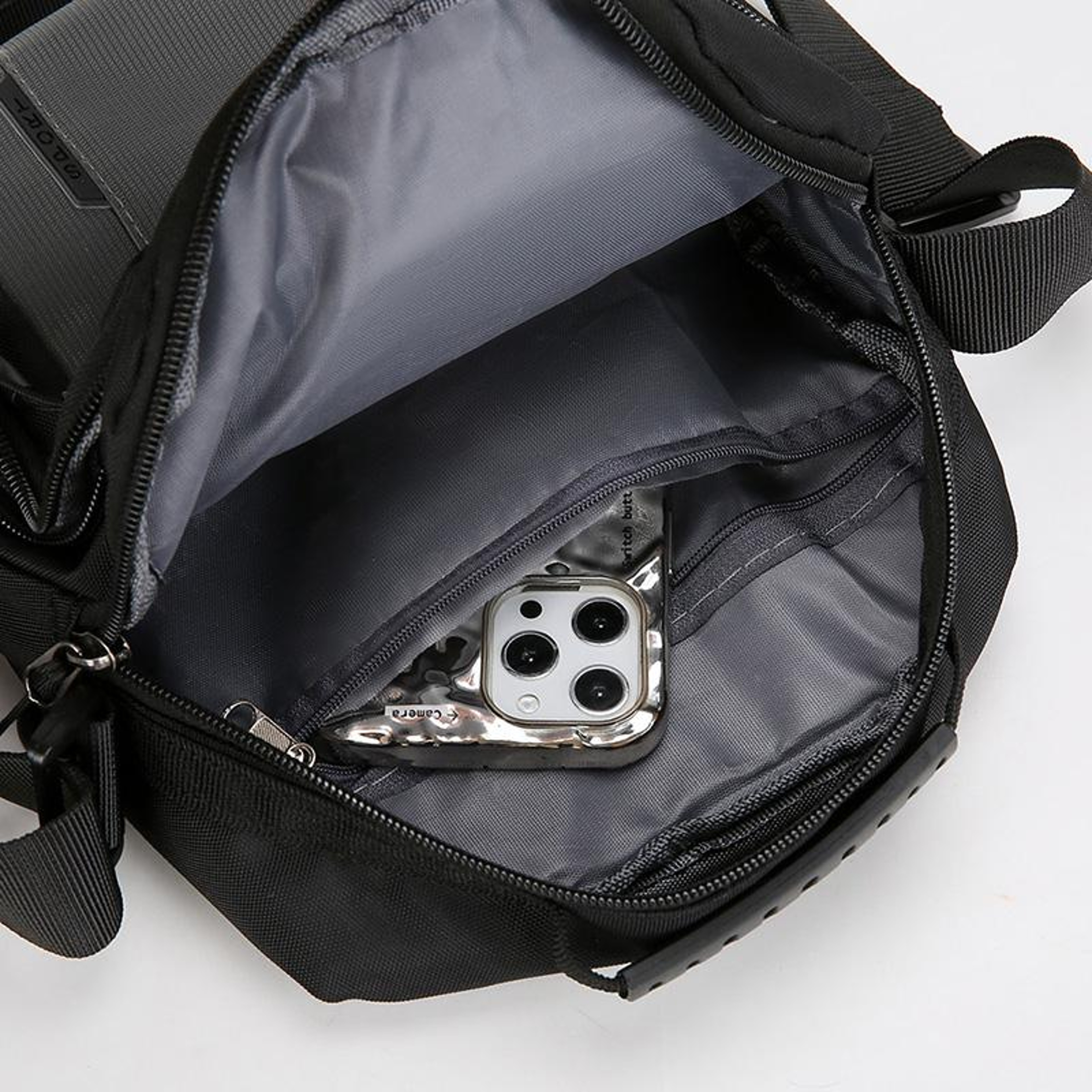 Waterproof Crossbody Bag For Men  Multi Functional Outdoor Shoulder Sling Bag 8