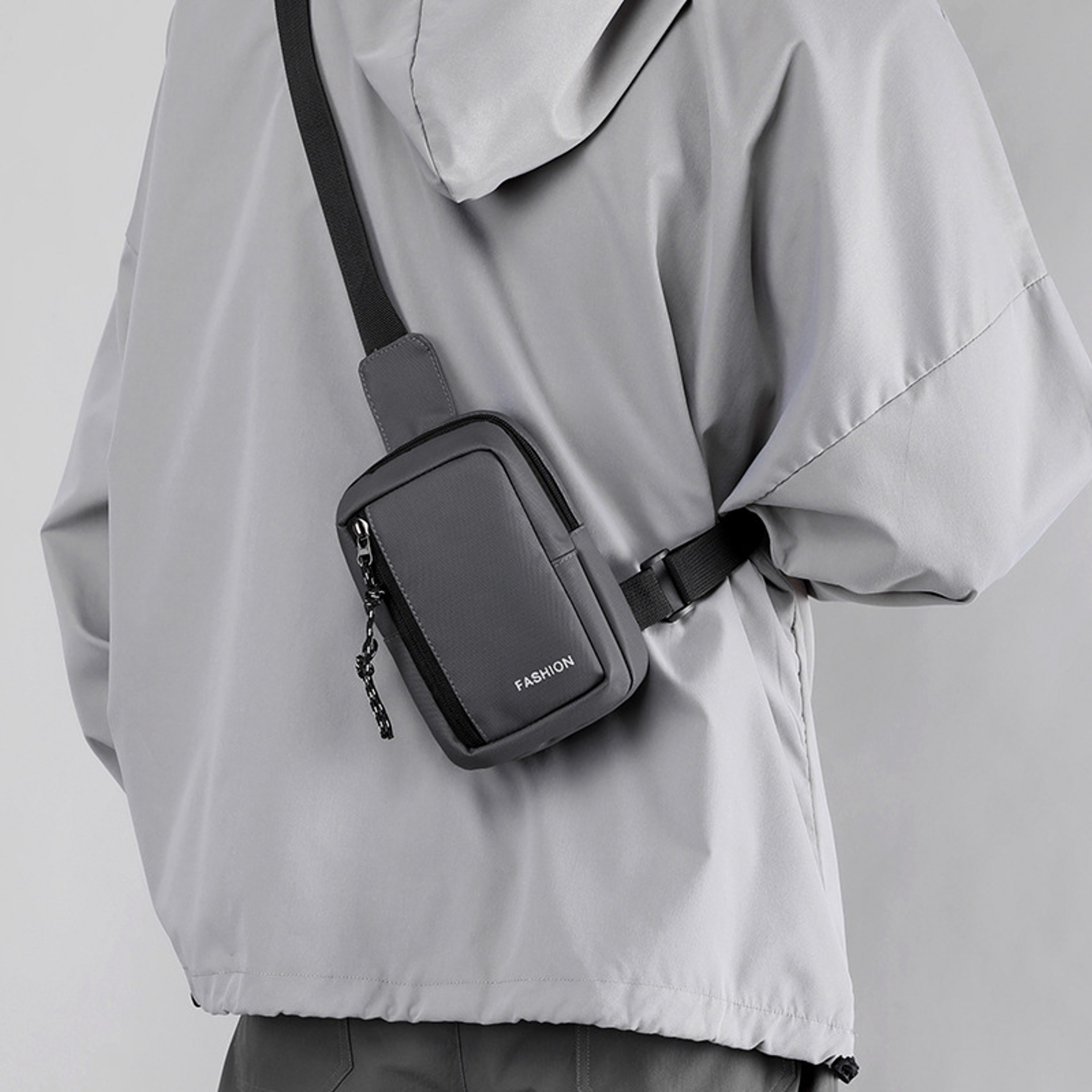 Mini Sling Chest Bag Men Women Waterproof Crossbody Phone Bag For Travel Hiking 9