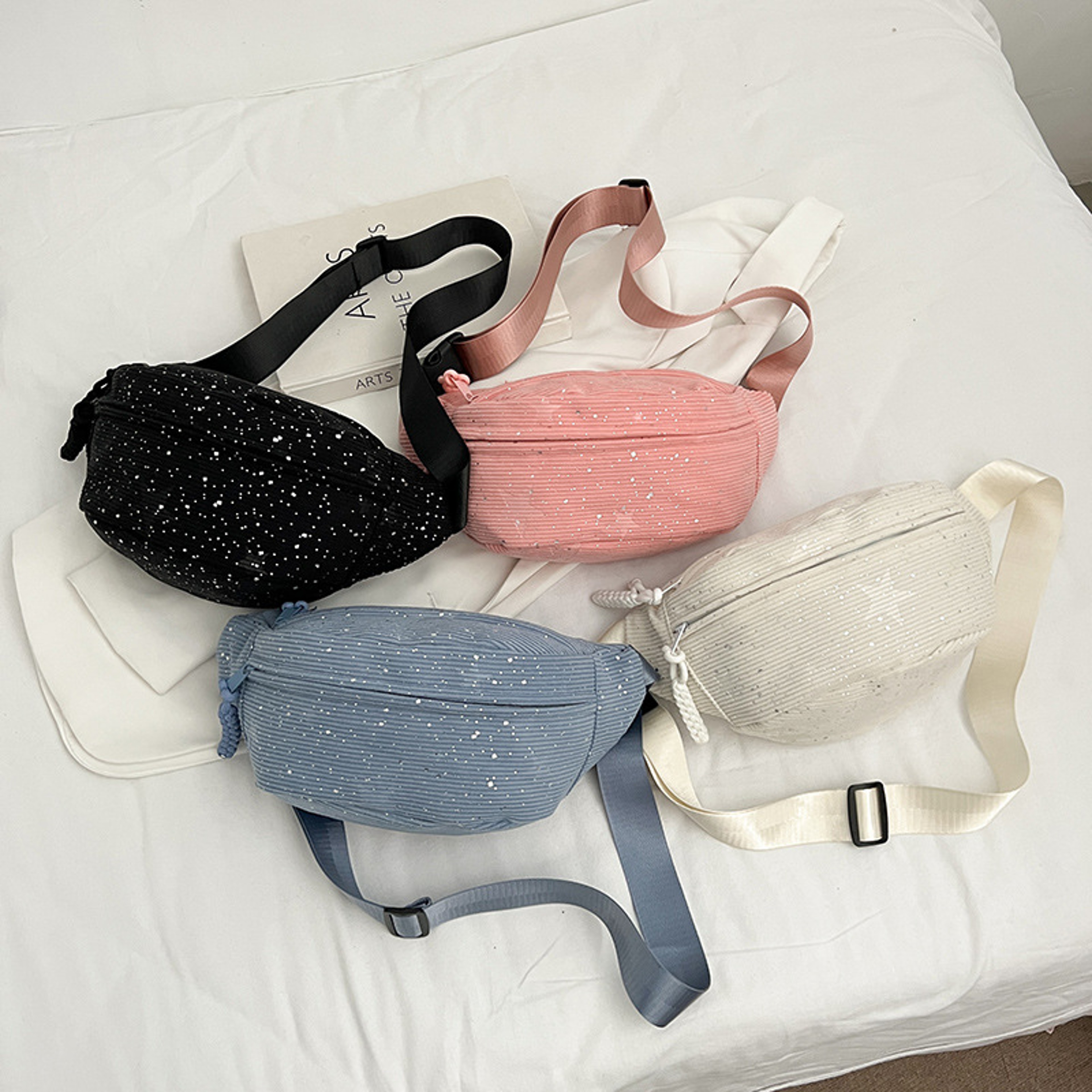 Minimalist Crossbody Chest Bag Large Capacity Waist Bag Casual Sling Shoulder Bag 4