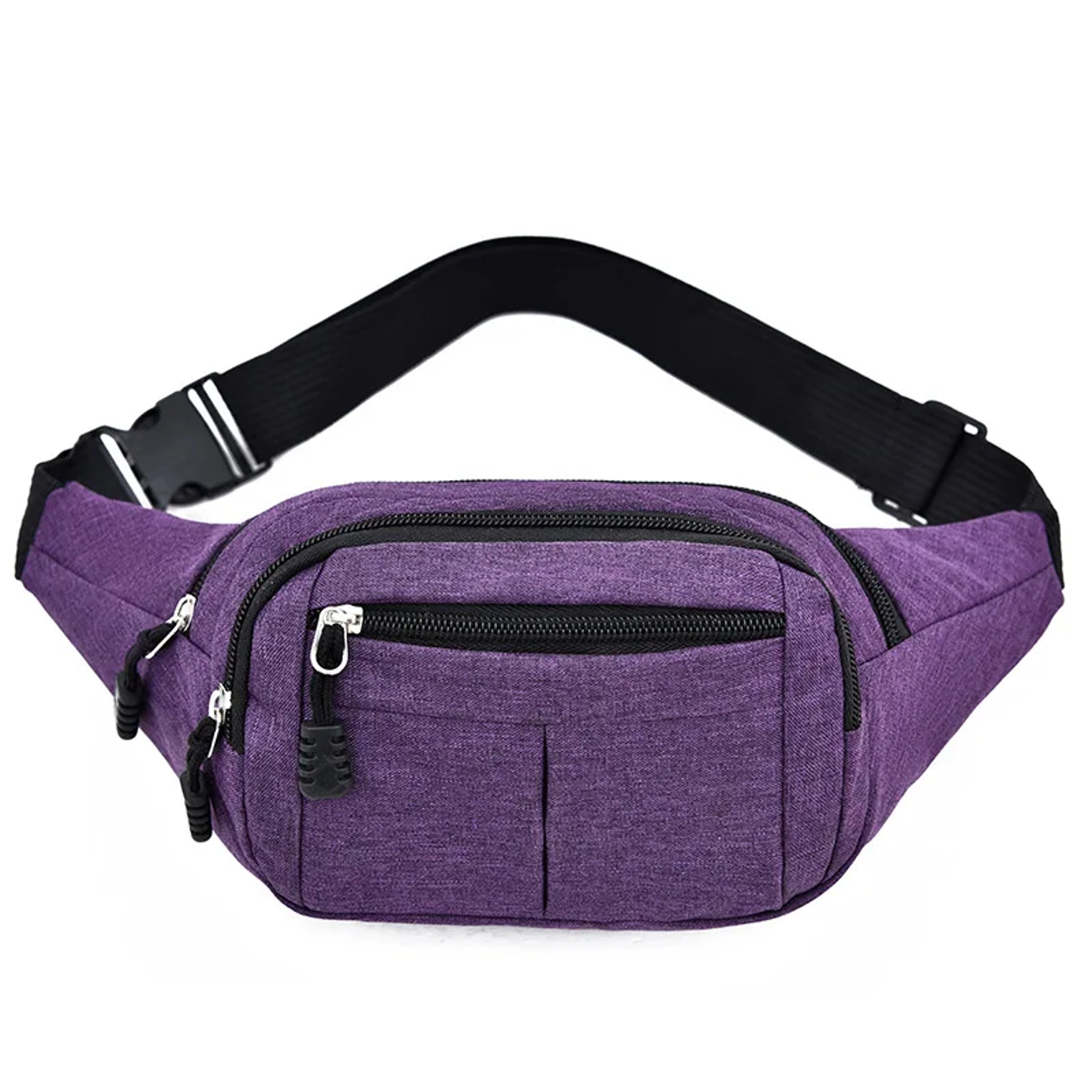 Crossbody Bag For Men Canvas Sling Chest Bag Lightweight Travel Waist Pack 5