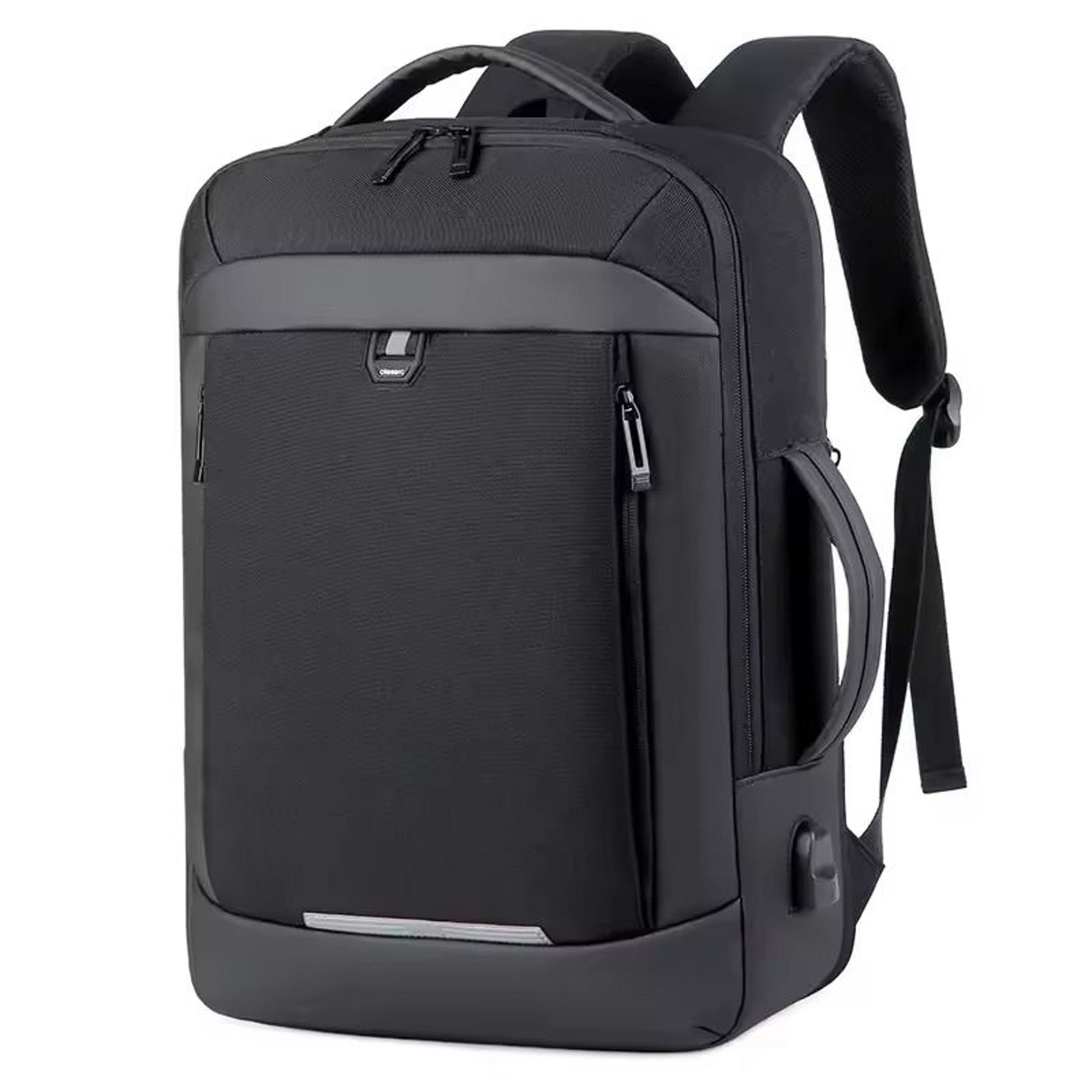 Business Laptop Backpack Waterproof Expandable USB Charging Travel Backpack For Men 0