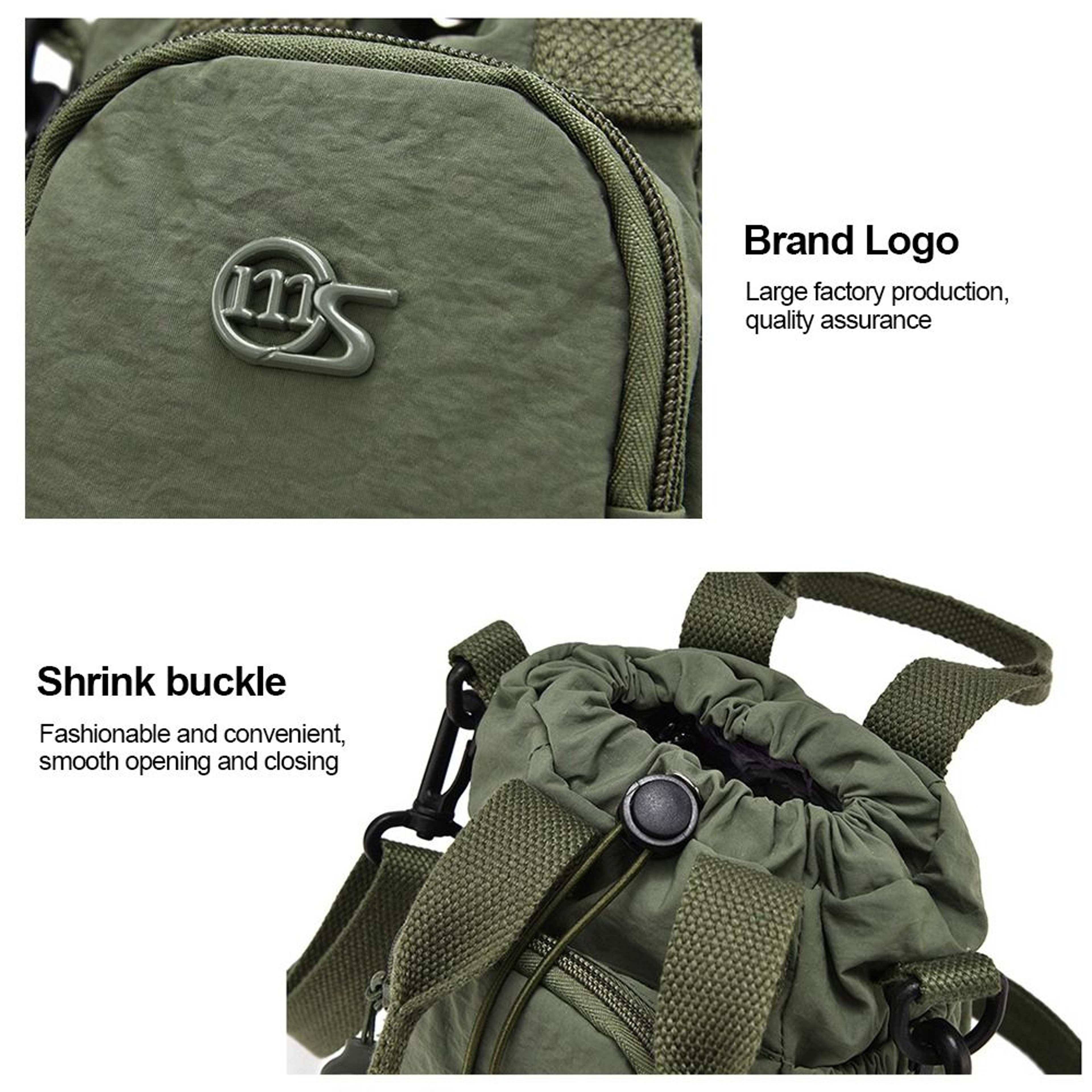 Water Resistant Crossbody Bag For Women Large Capacity Sling Purse With Phone Pocket And Bottle Hol 9