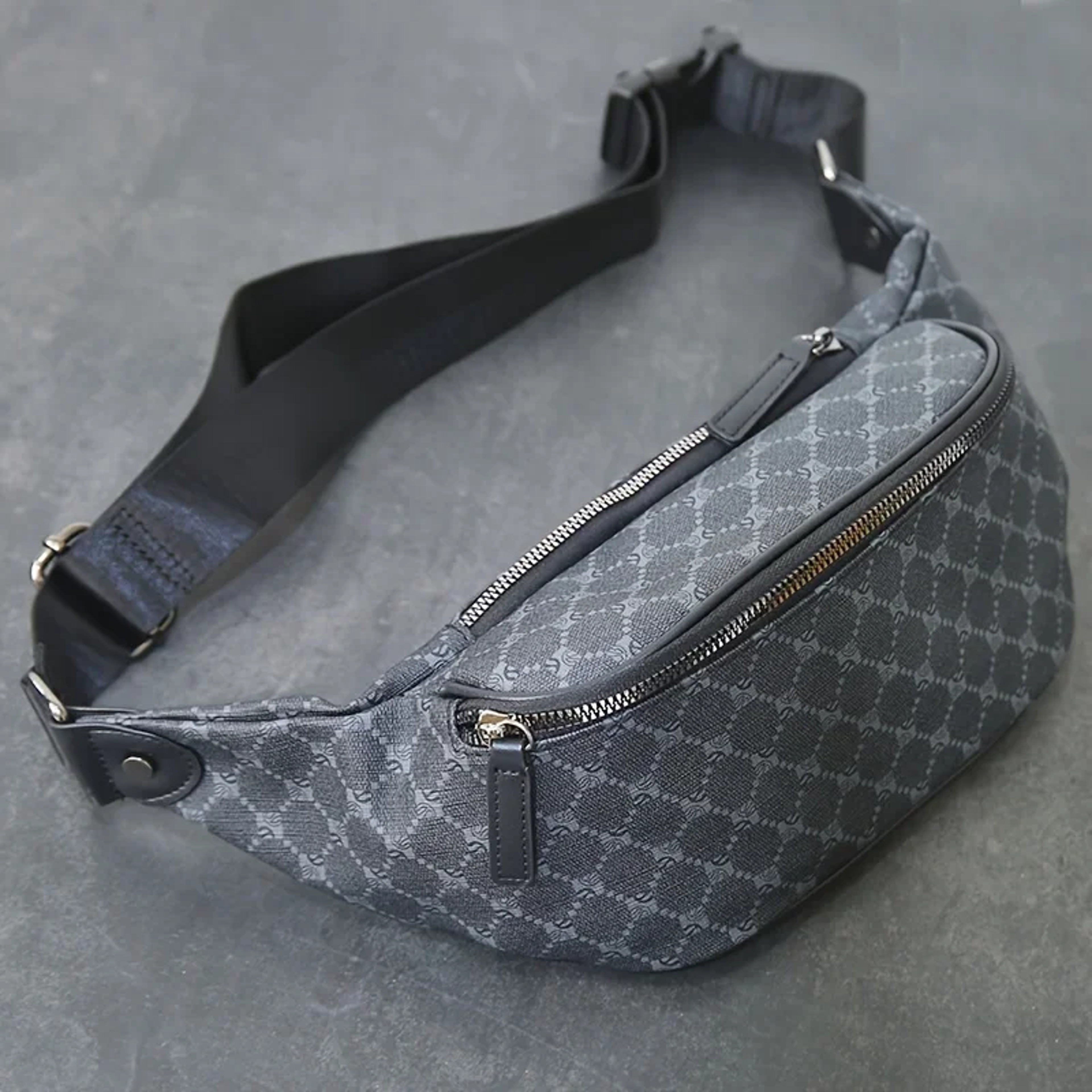 Luxury Designer Men Sling Crossbody Bag And Travel Fanny Pack 0