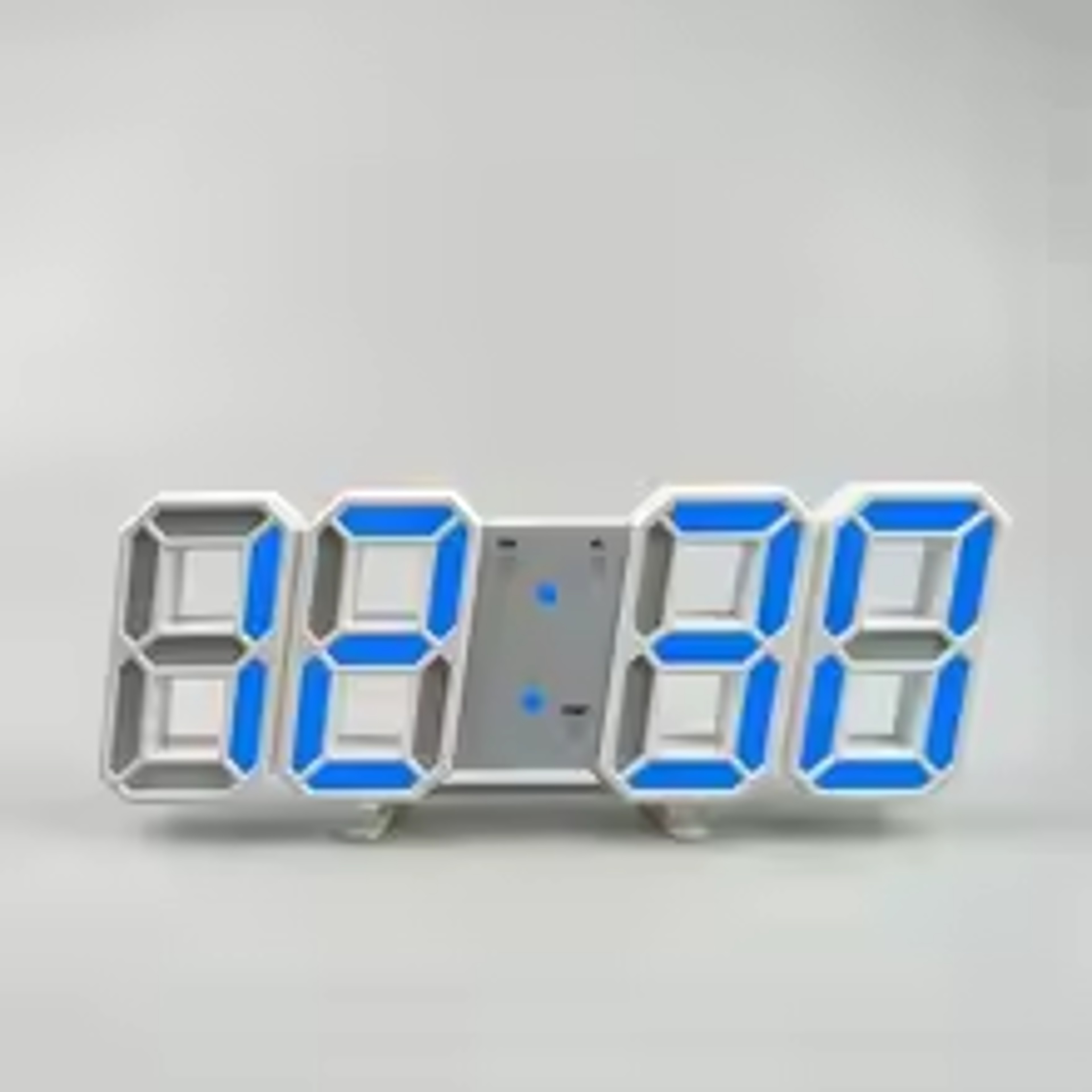 LED Digital Wall Clock With Alarm Modern Wall Clock LED Desk Clock For Bedroom Living Room Office 0