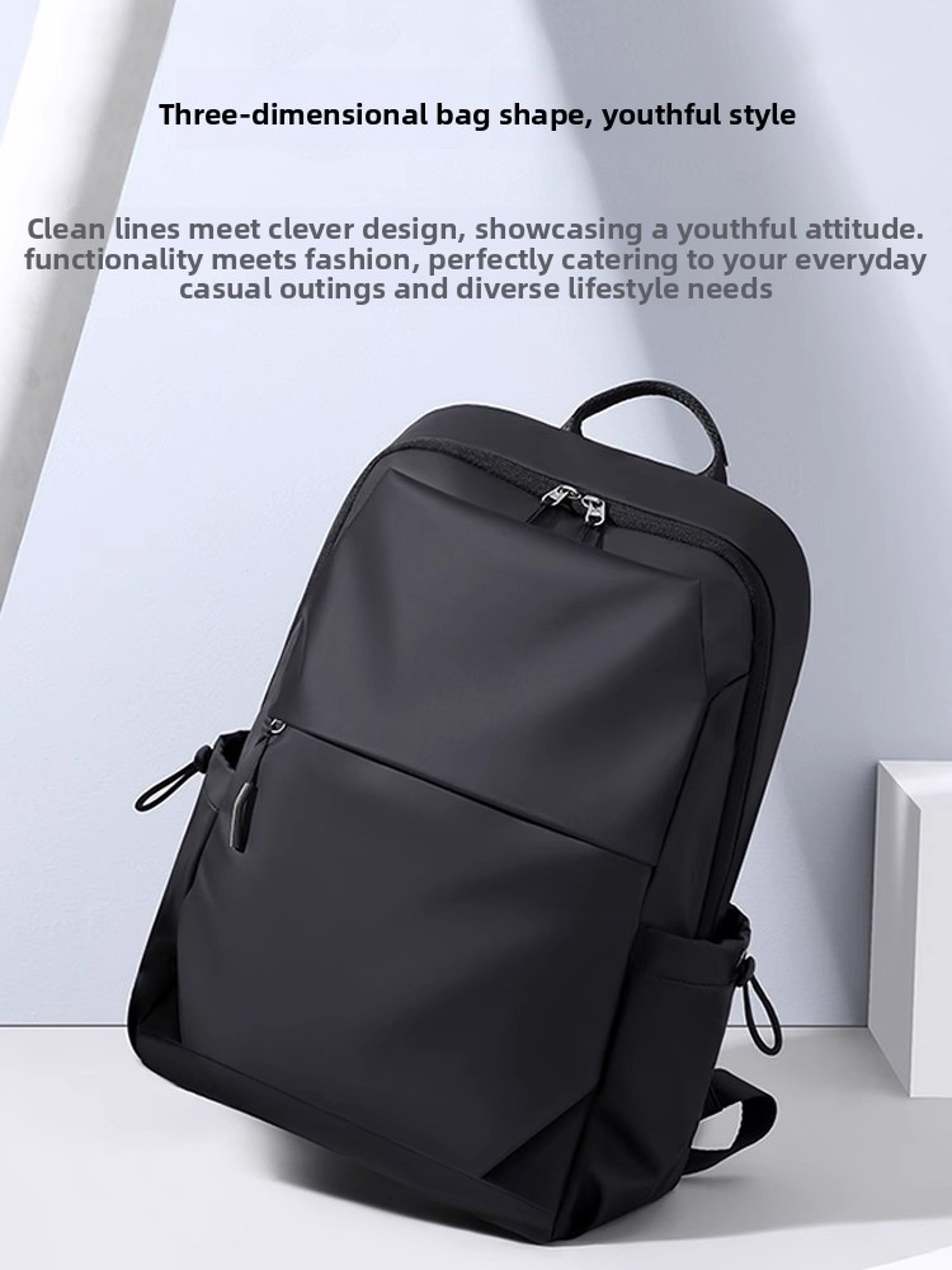 Business Laptop Backpack Large Capacity Travel Work Bag For Men 3