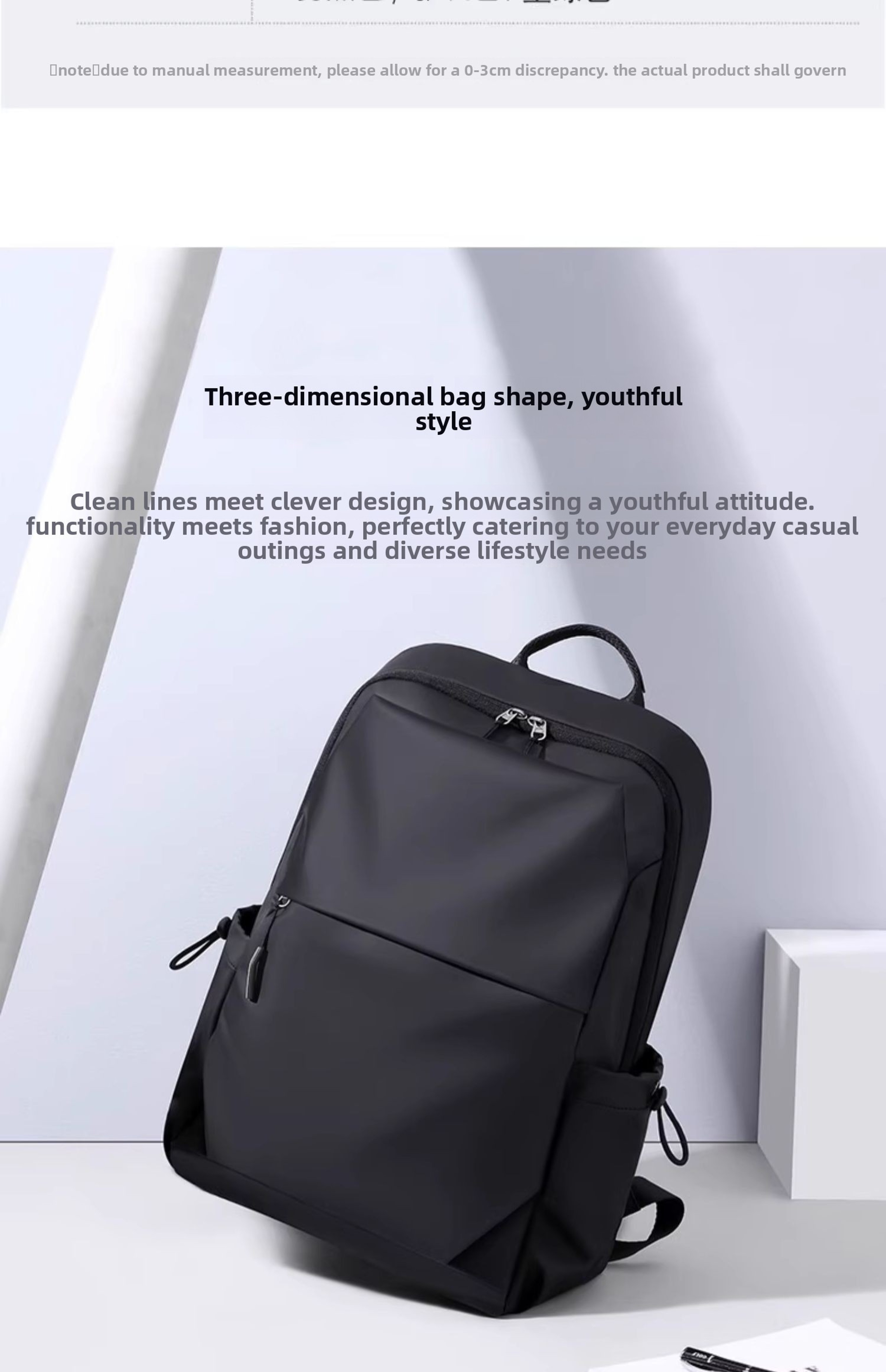 Business Laptop Backpack Large Capacity Travel Work Bag For Men 7