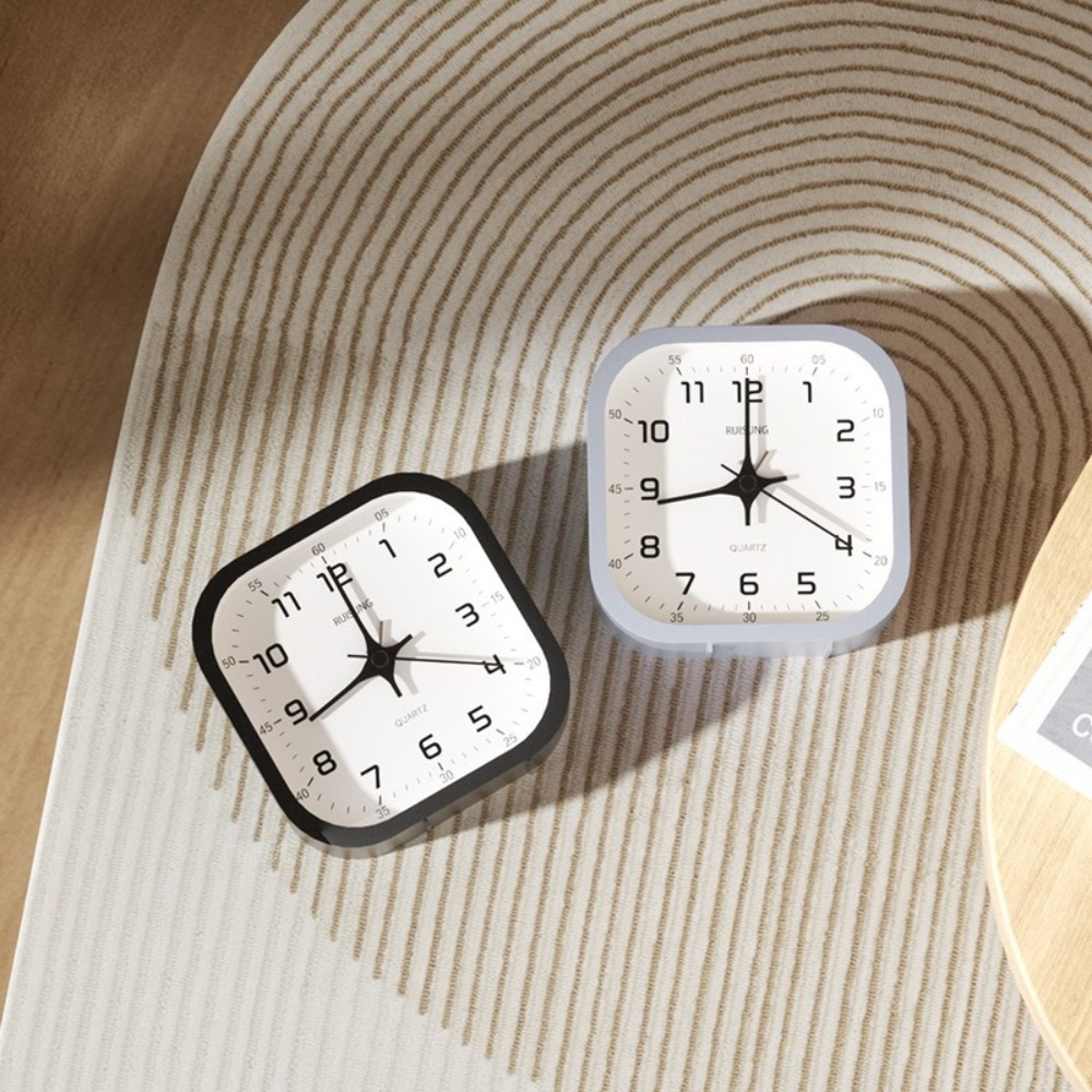 Kids Digital Alarm Clock Large Display Silent Bedside Clock For Children Room Desk Decor 8