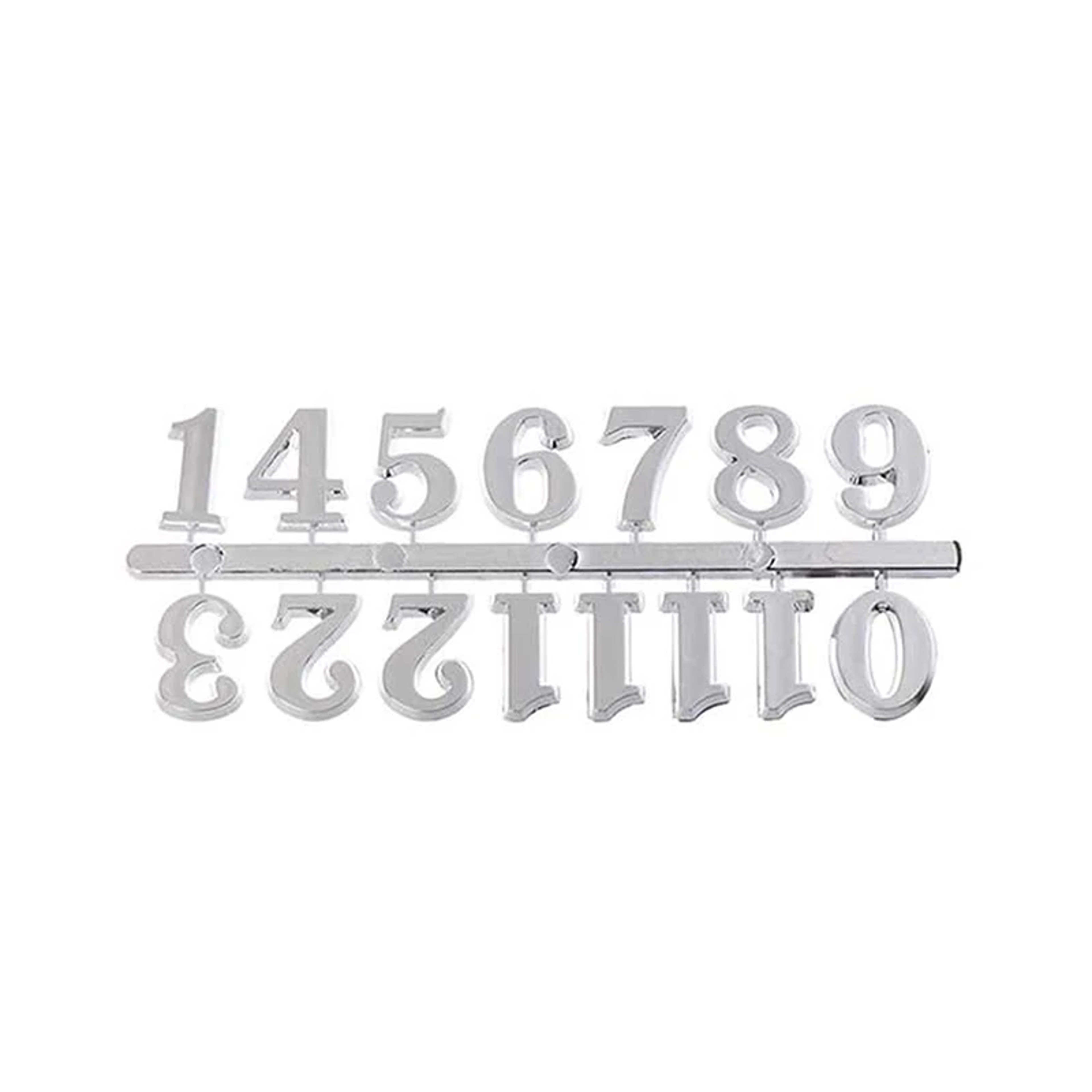 DIY Clock Numerals Wall Clock Replacement Parts Roman Numeral Clock Stickers For Quartz Clock Repai 1