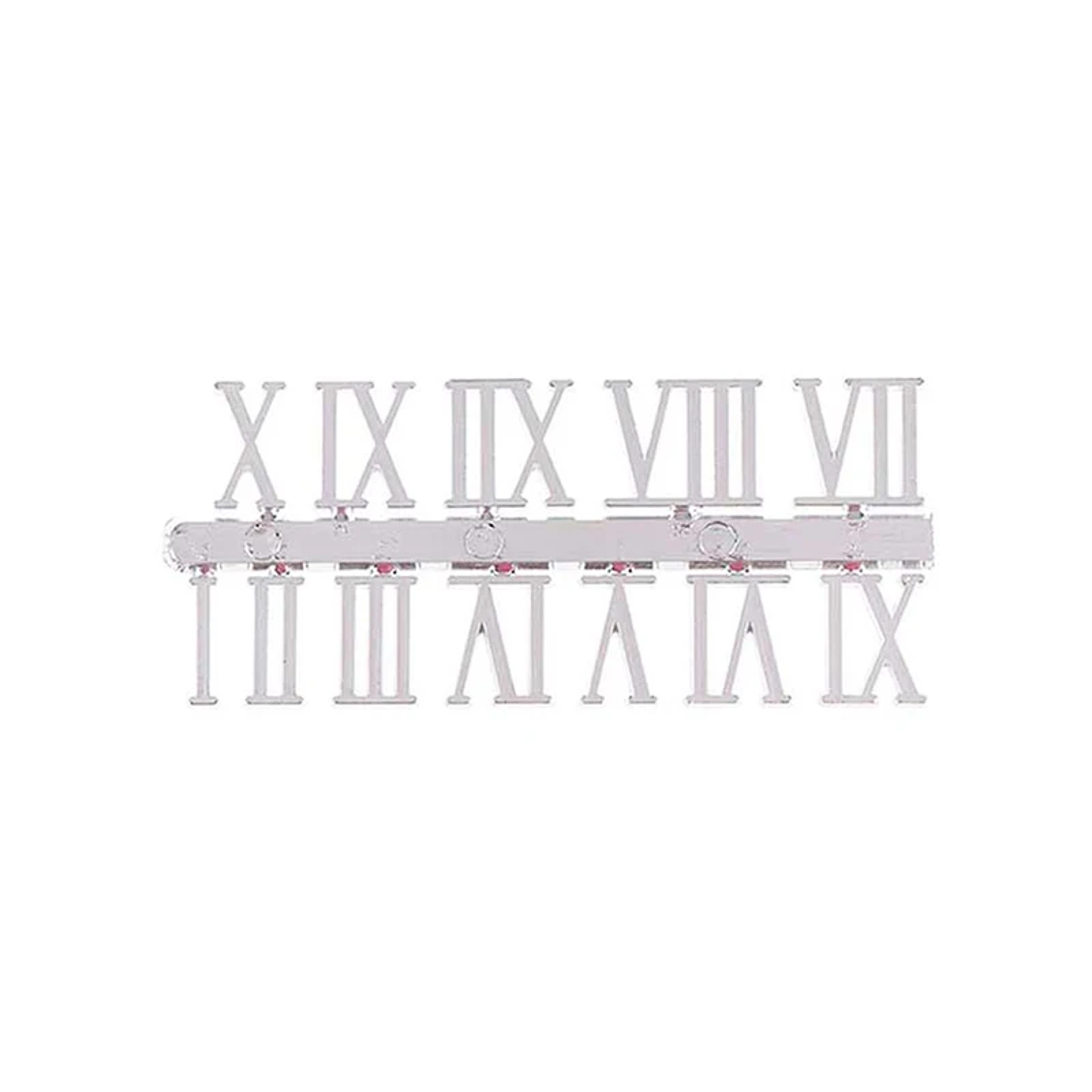 DIY Clock Numerals Wall Clock Replacement Parts Roman Numeral Clock Stickers For Quartz Clock Repai 6