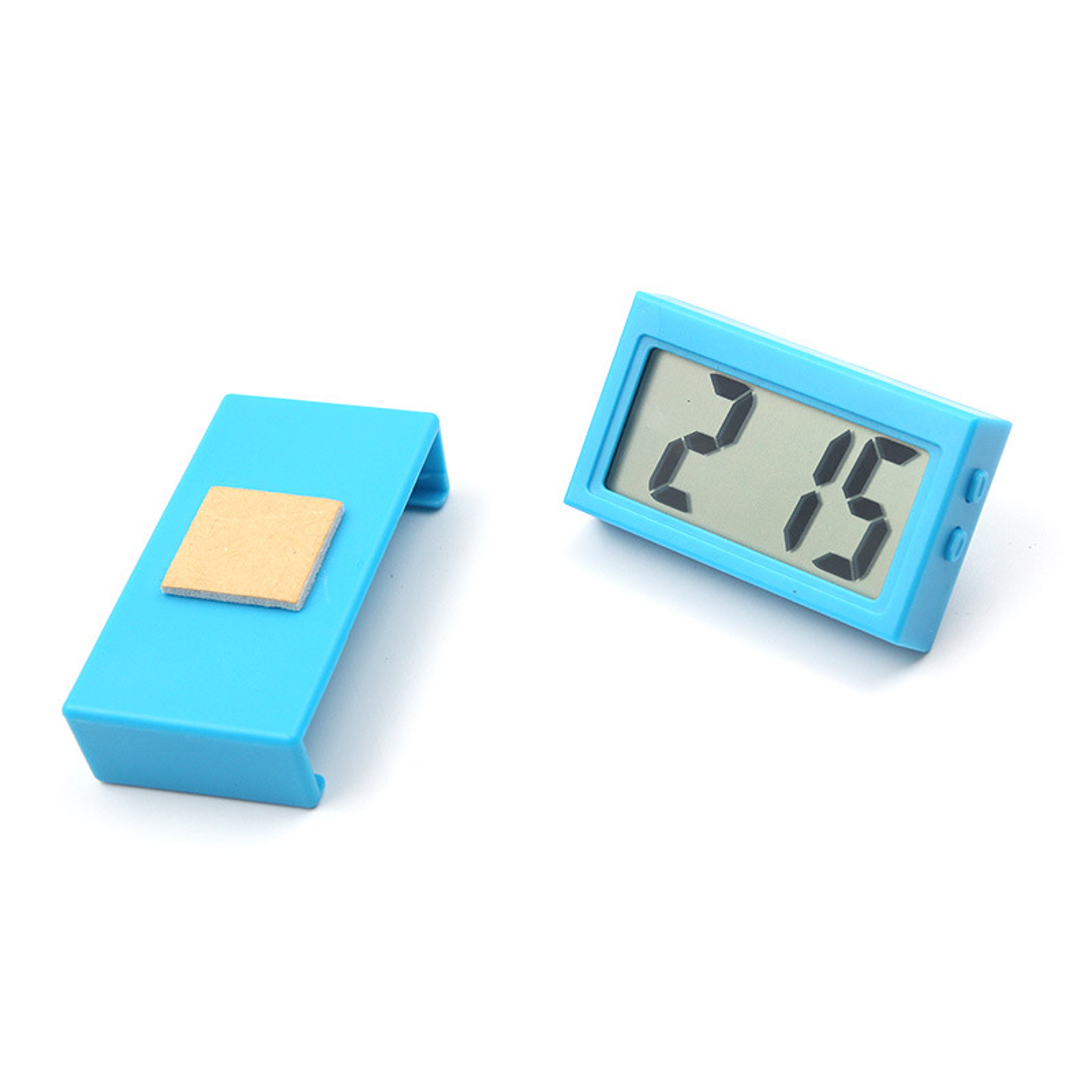 Portable Mini Desk Clock Quiet Digital Travel Clock For Home Office Car Students 3