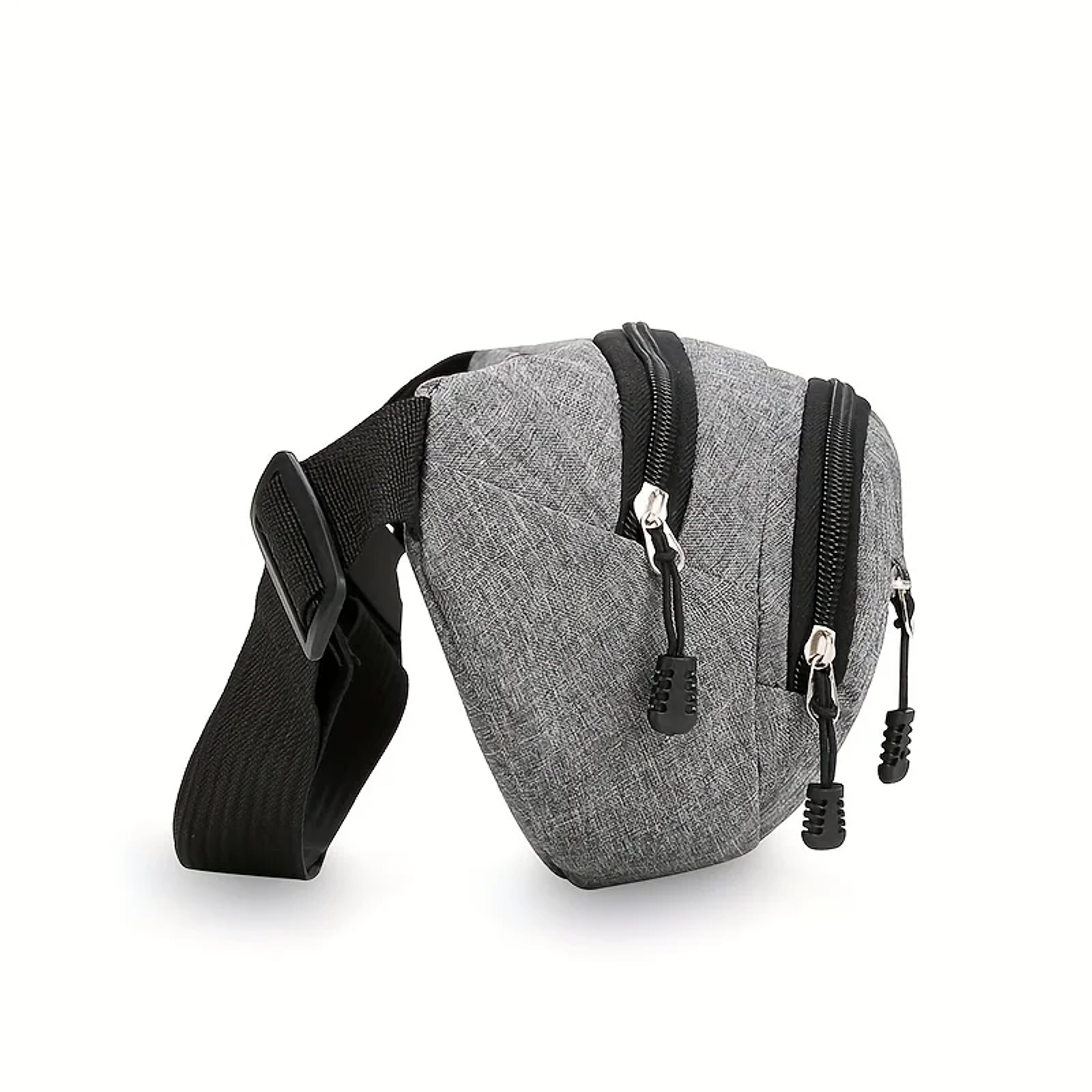 Adjustable Multi Pocket Shoulder Strap Bag Outdoor Travel Waist Pack 7