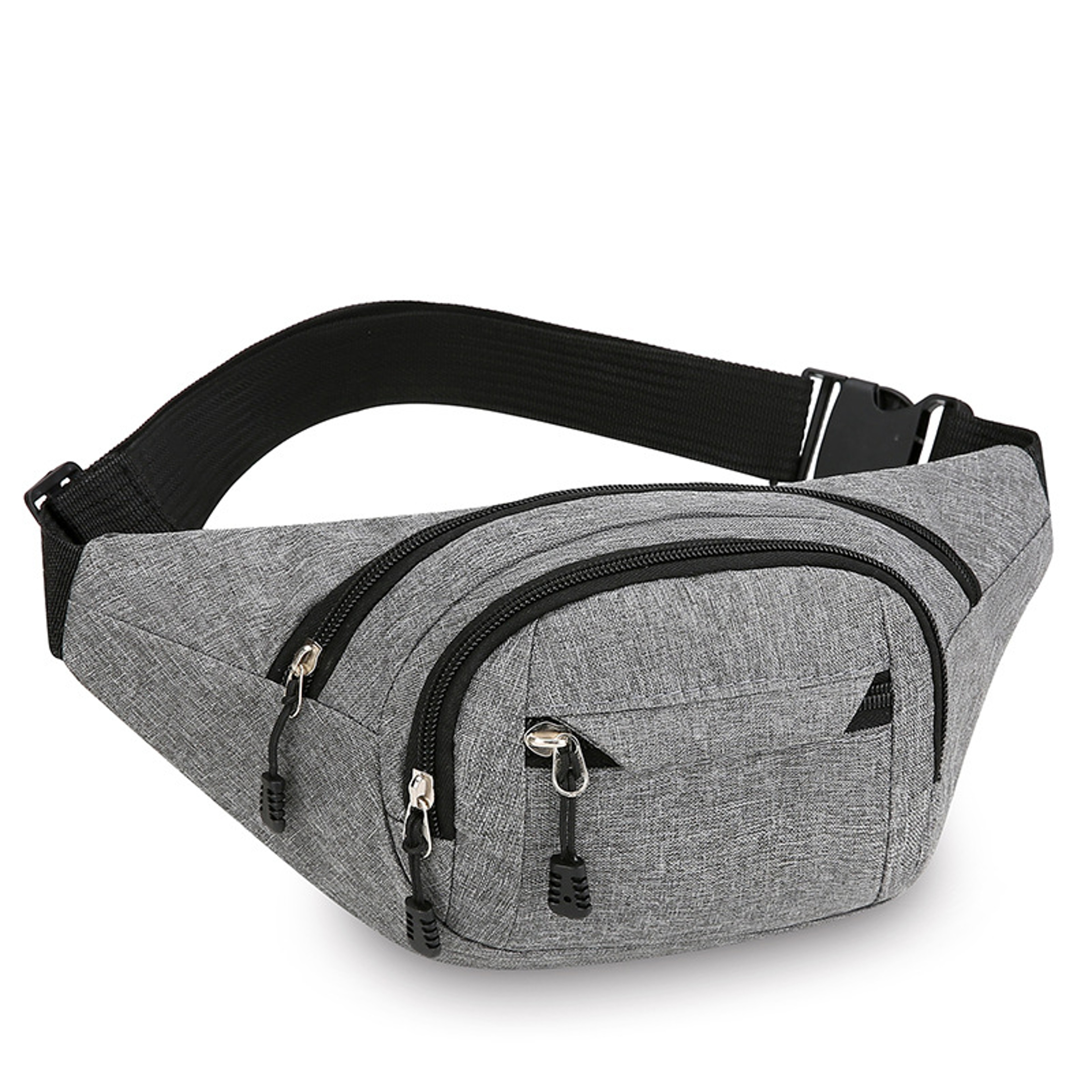 Adjustable Multi Pocket Shoulder Strap Bag Outdoor Travel Waist Pack 0