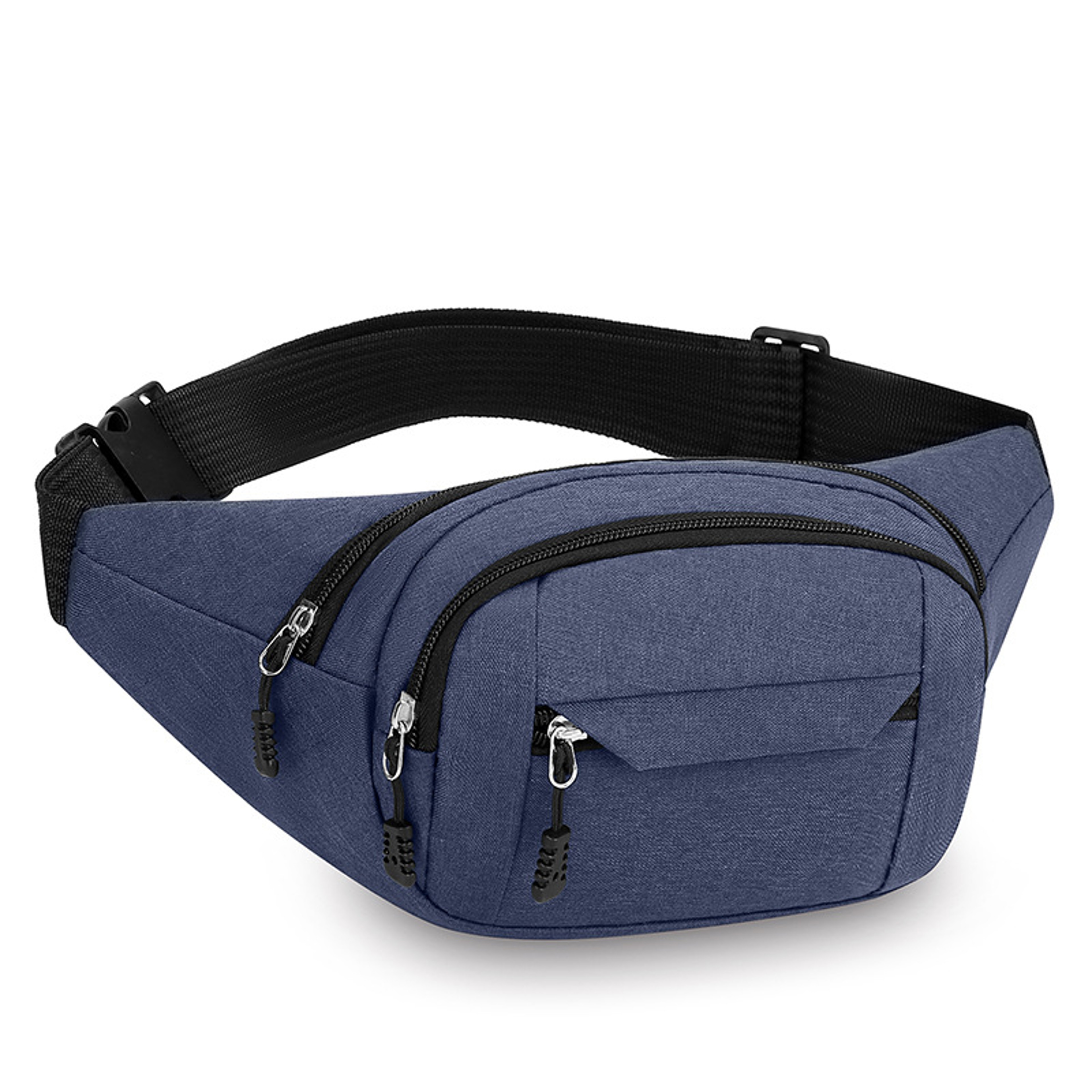 Adjustable Multi Pocket Shoulder Strap Bag Outdoor Travel Waist Pack 1