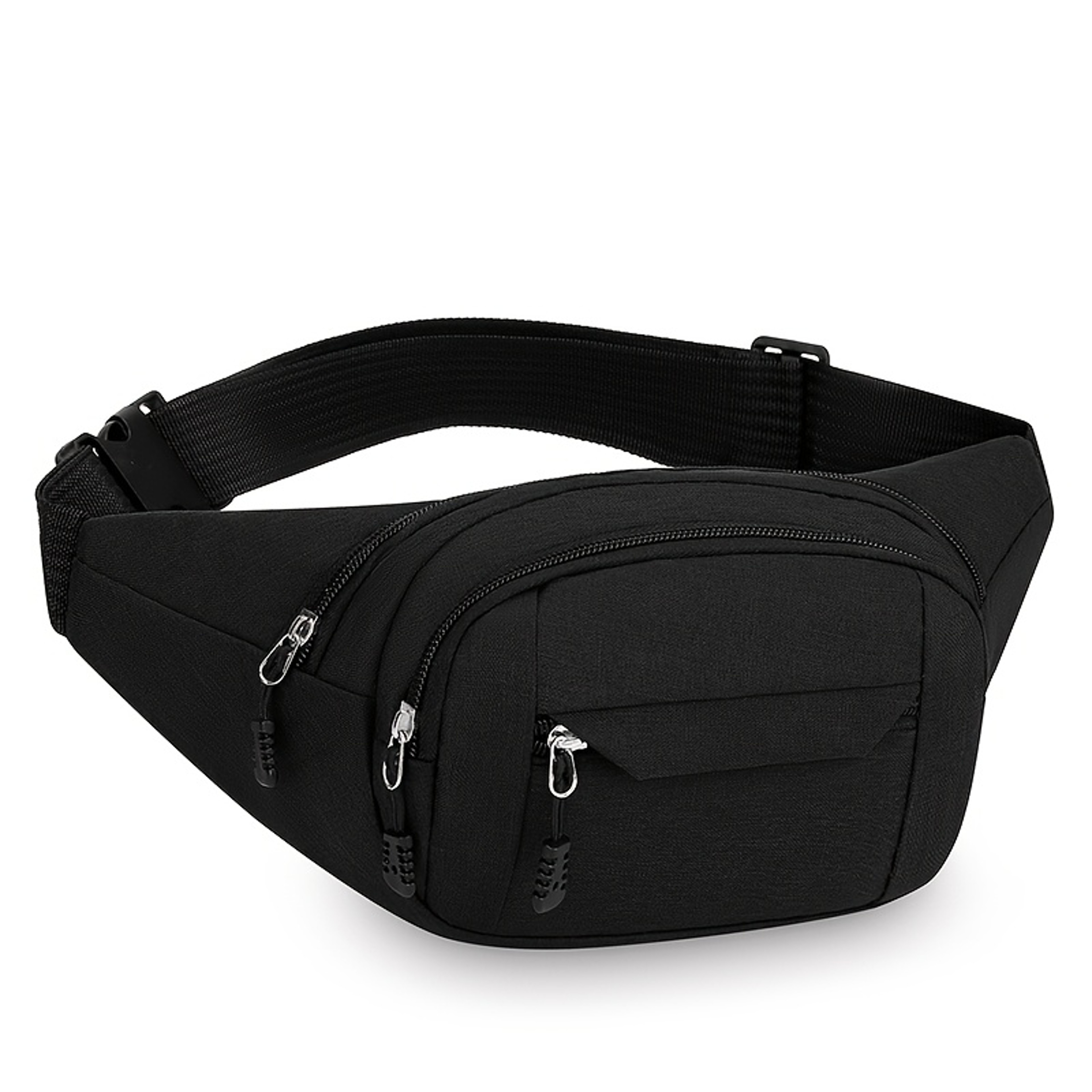 Adjustable Multi Pocket Shoulder Strap Bag Outdoor Travel Waist Pack 2