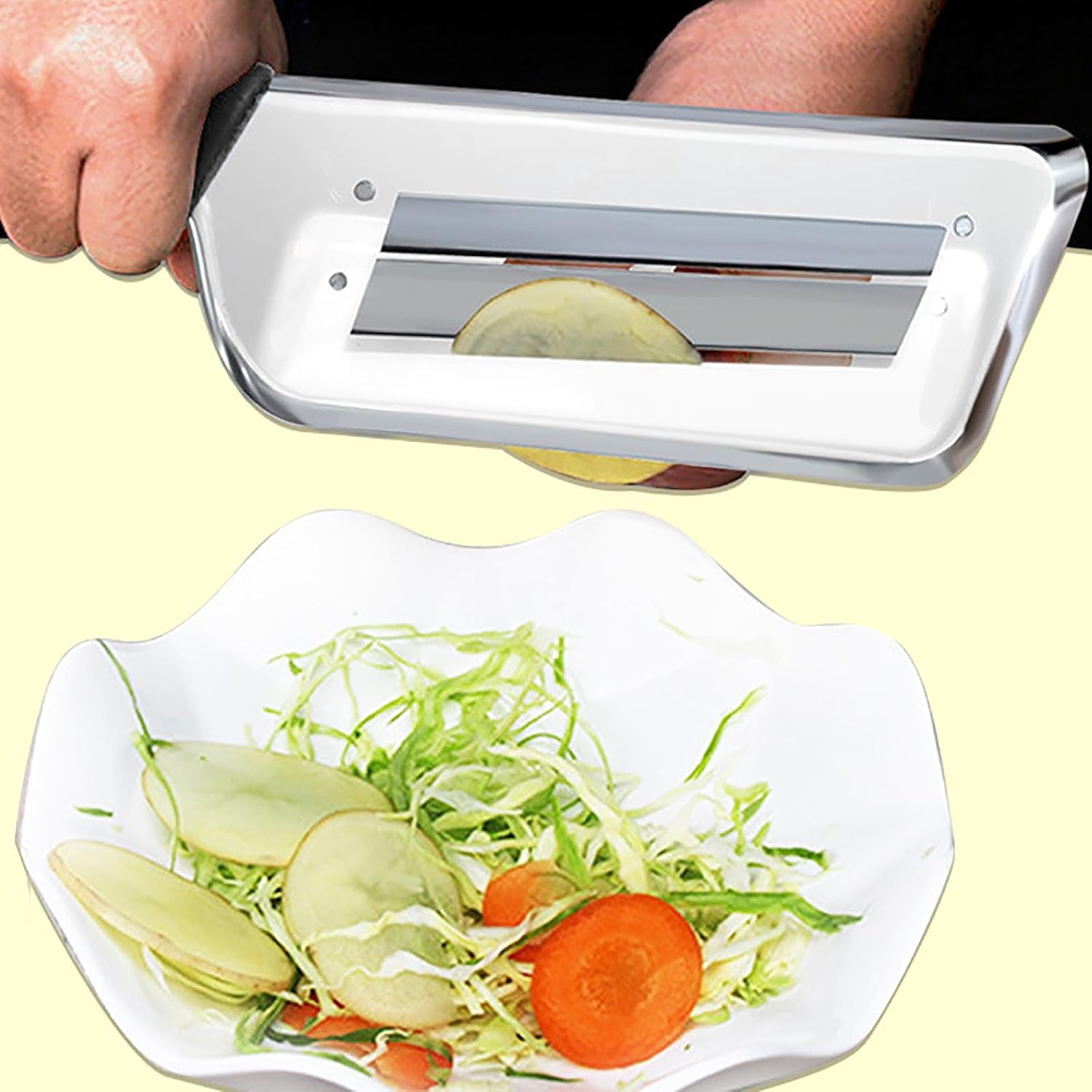 SteelSlice Stainless Steel Cabbage Slicer And Vegetable Shredder 8
