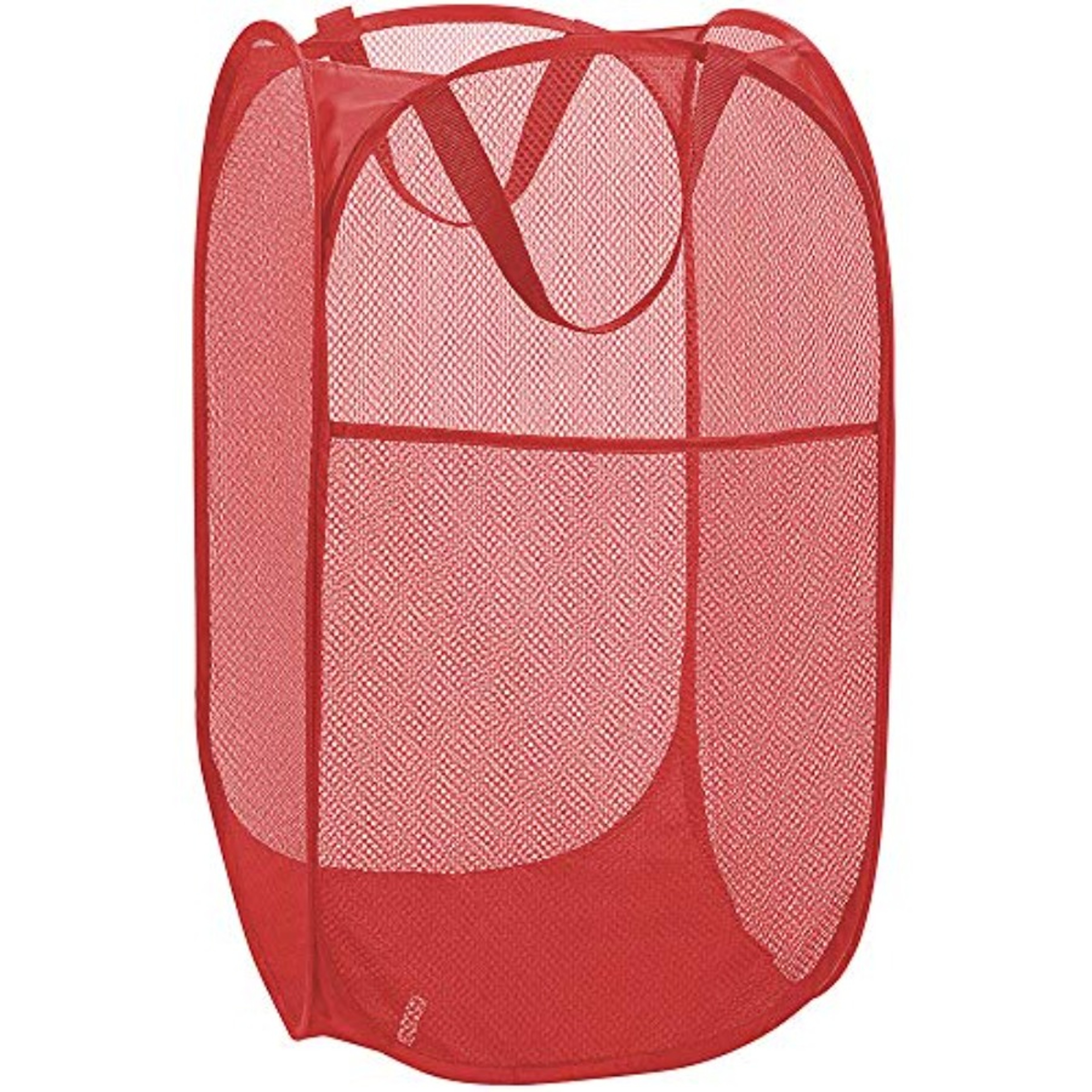 Collapsible Mesh Pop Up Laundry Hamper With Reinforced Handles 4