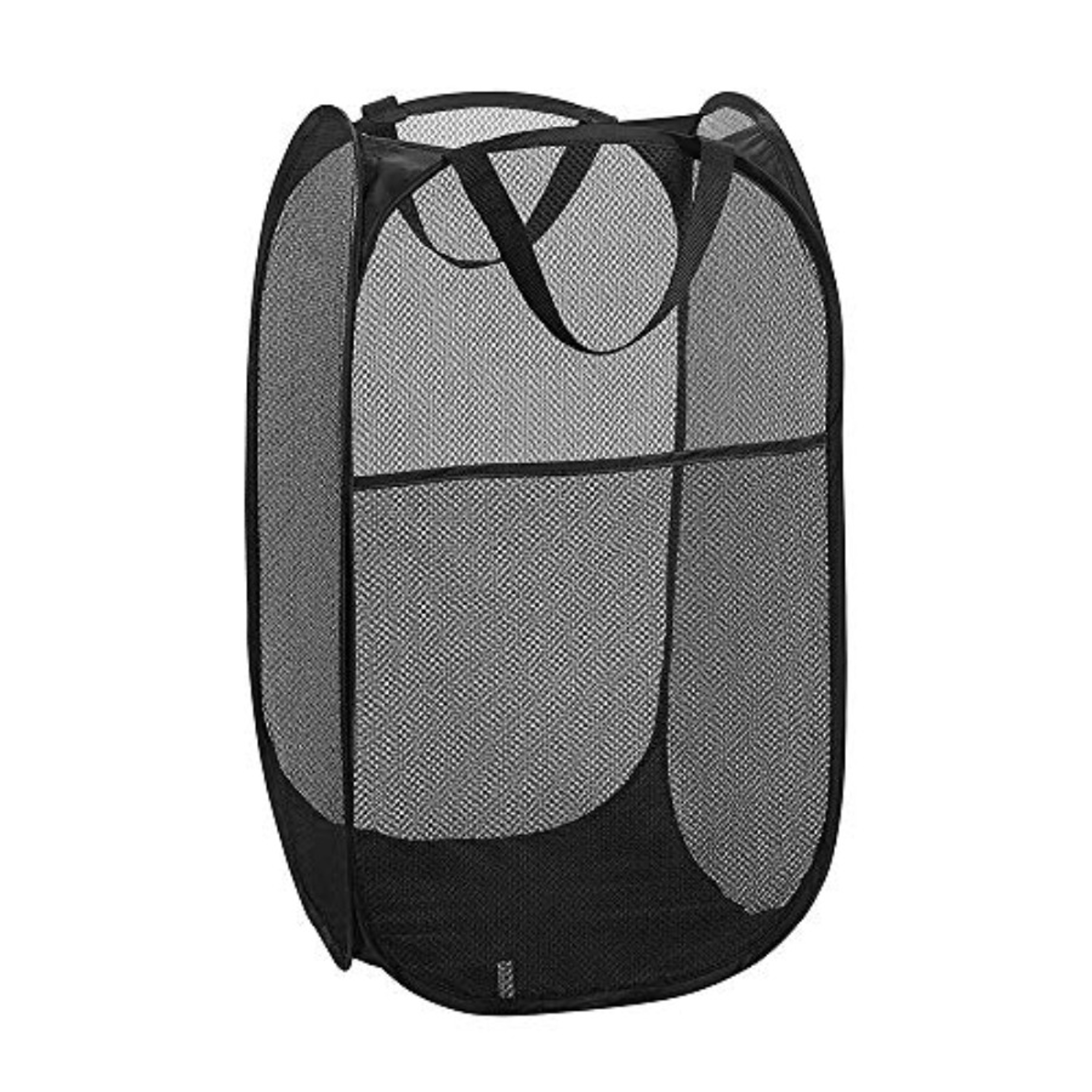Collapsible Mesh Pop Up Laundry Hamper With Reinforced Handles 8