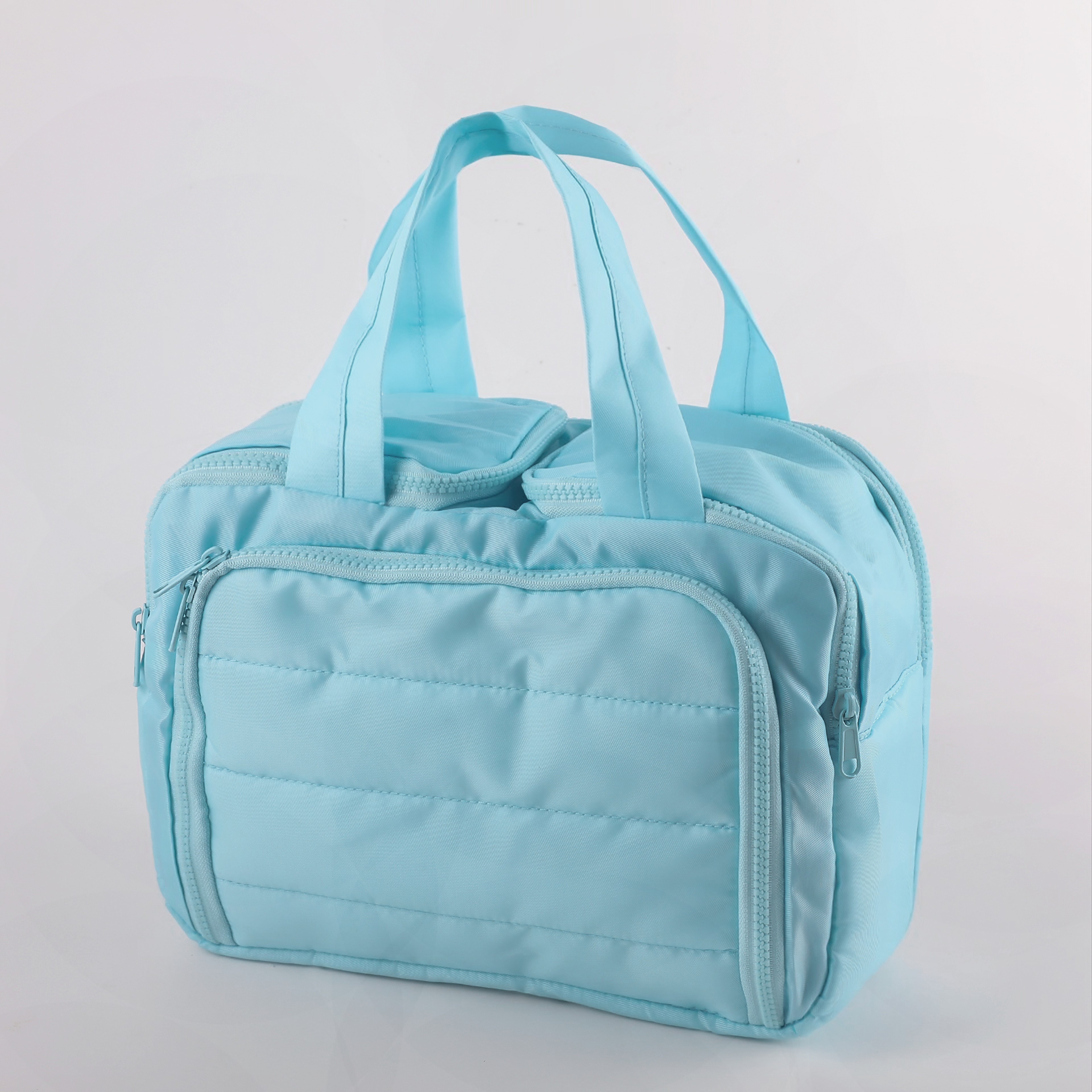 Multi Opening Travel Makeup Bag Cosmetic Organizer For Home And Daily Use 3