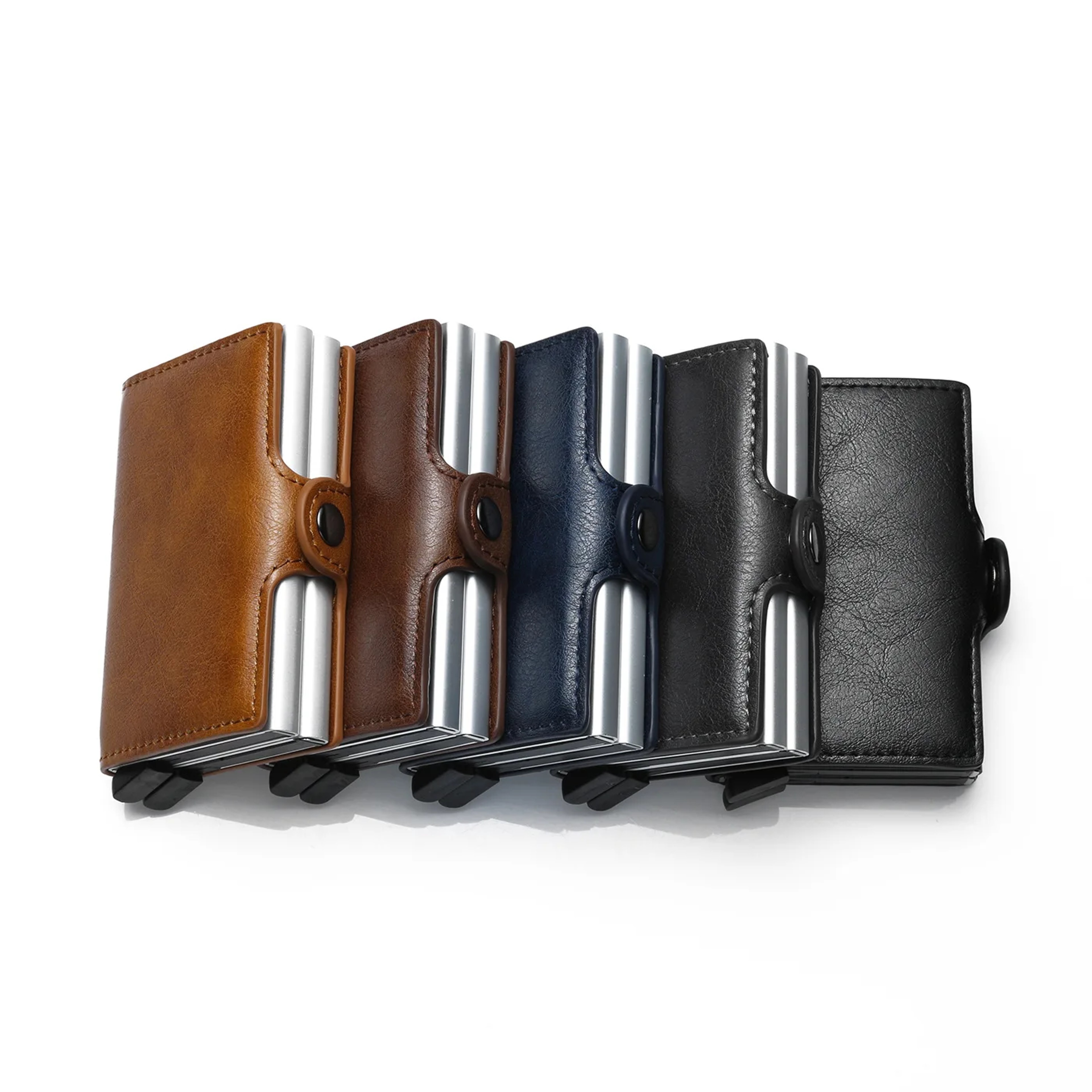 Wallet For Men Carbon Fiber Slim Card Holder With Card Slots 2