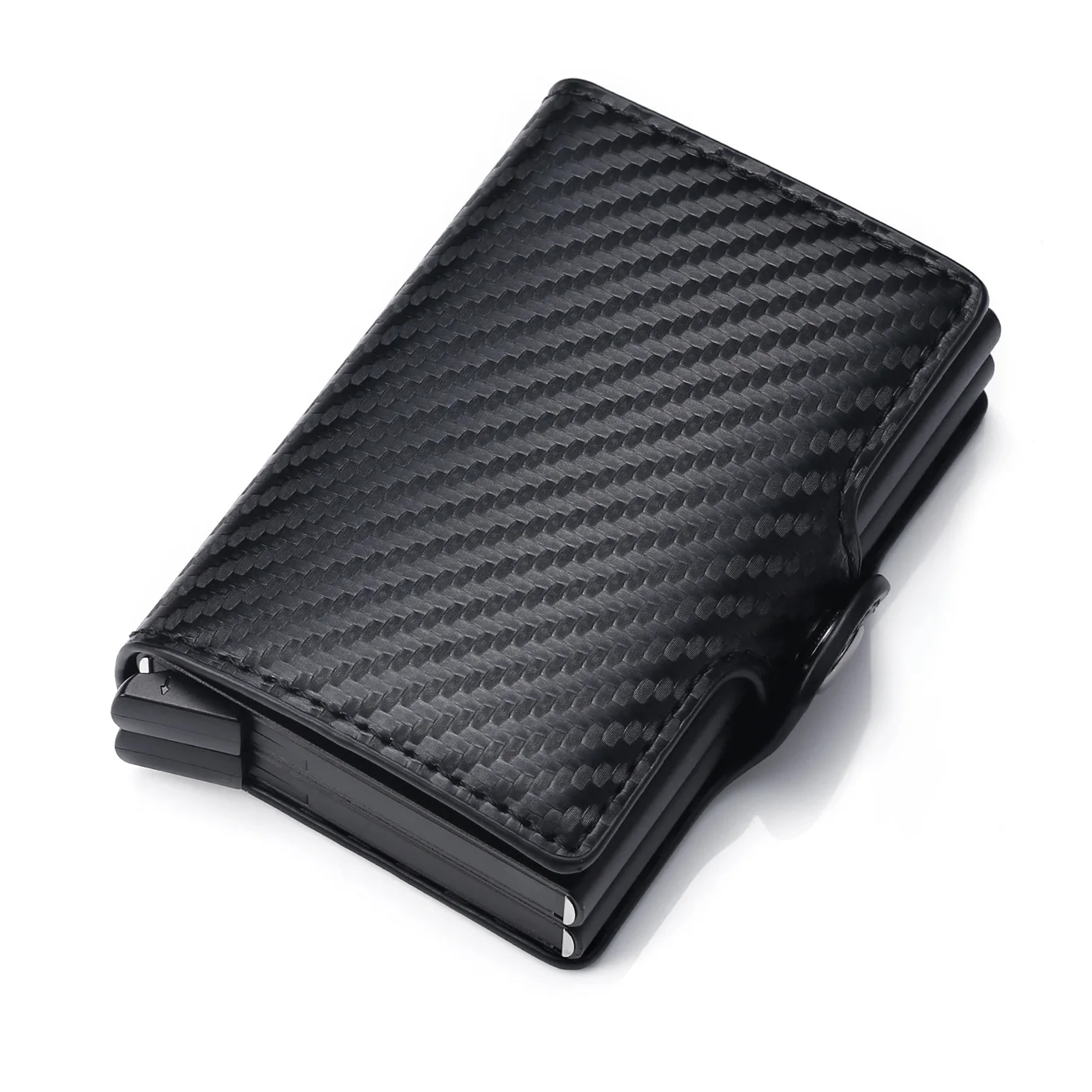 Wallet For Men Carbon Fiber Slim Card Holder With Card Slots 9