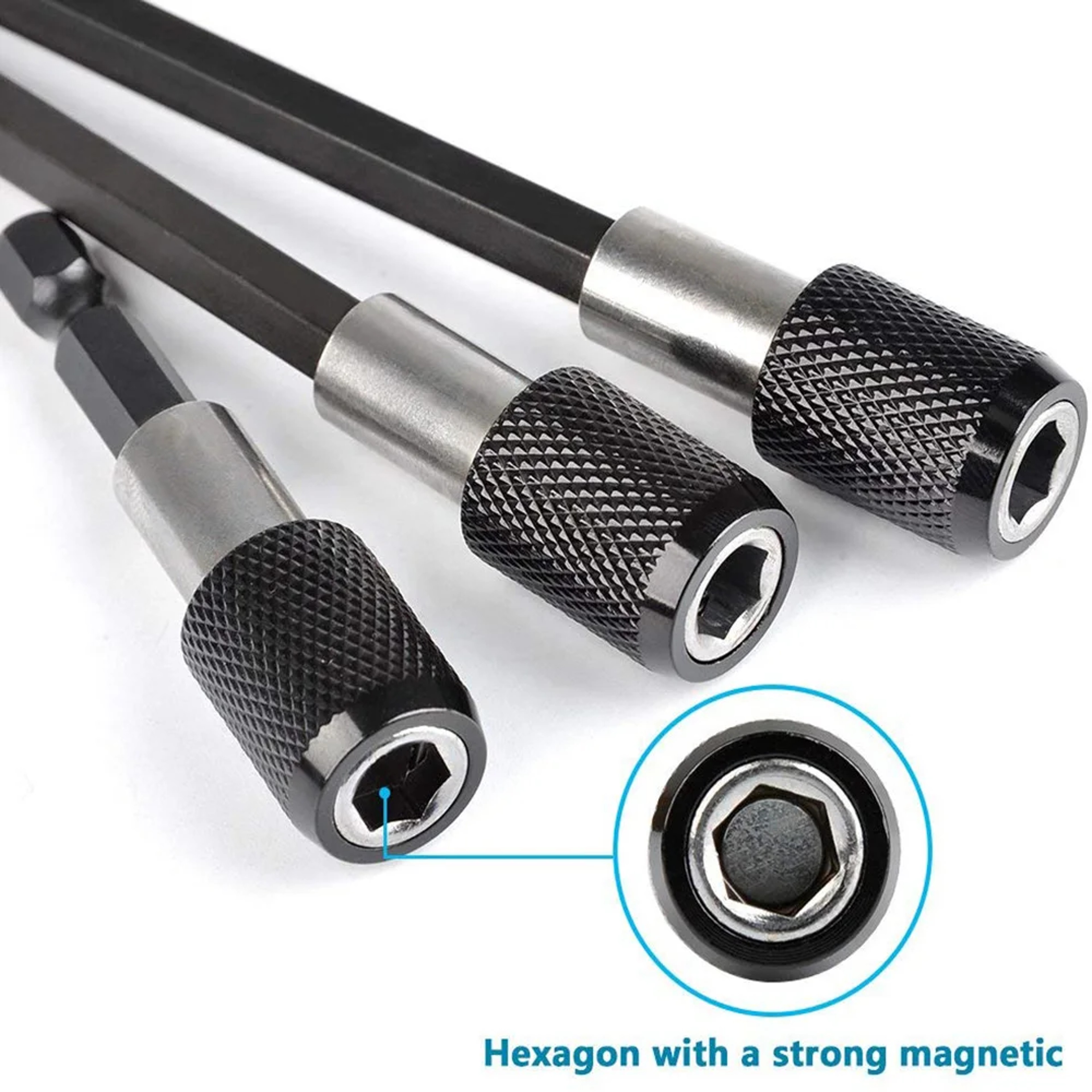 Hex Magnetic Quick Release Drill Bit Extension Holder 5