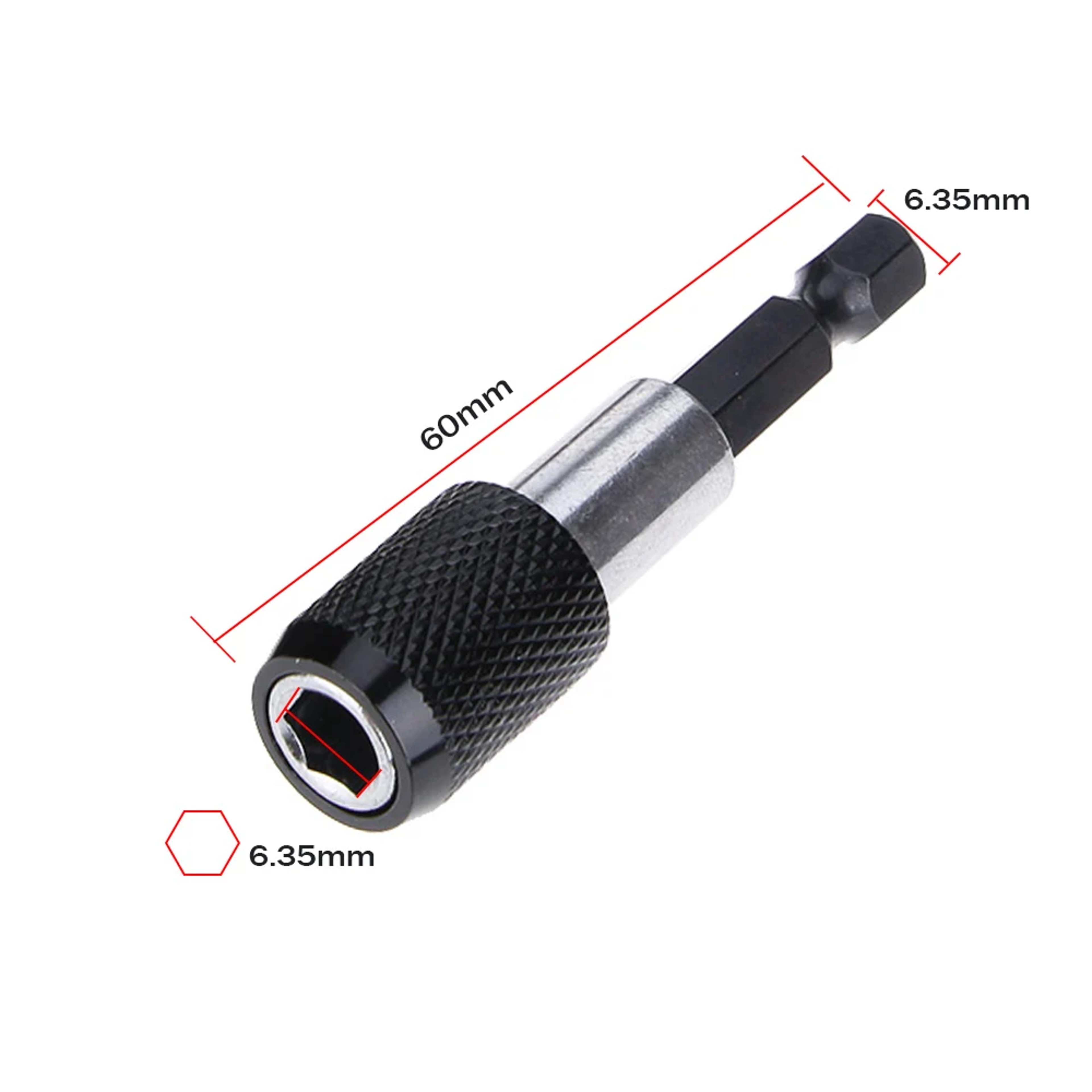 Hex Magnetic Quick Release Drill Bit Extension Holder 3