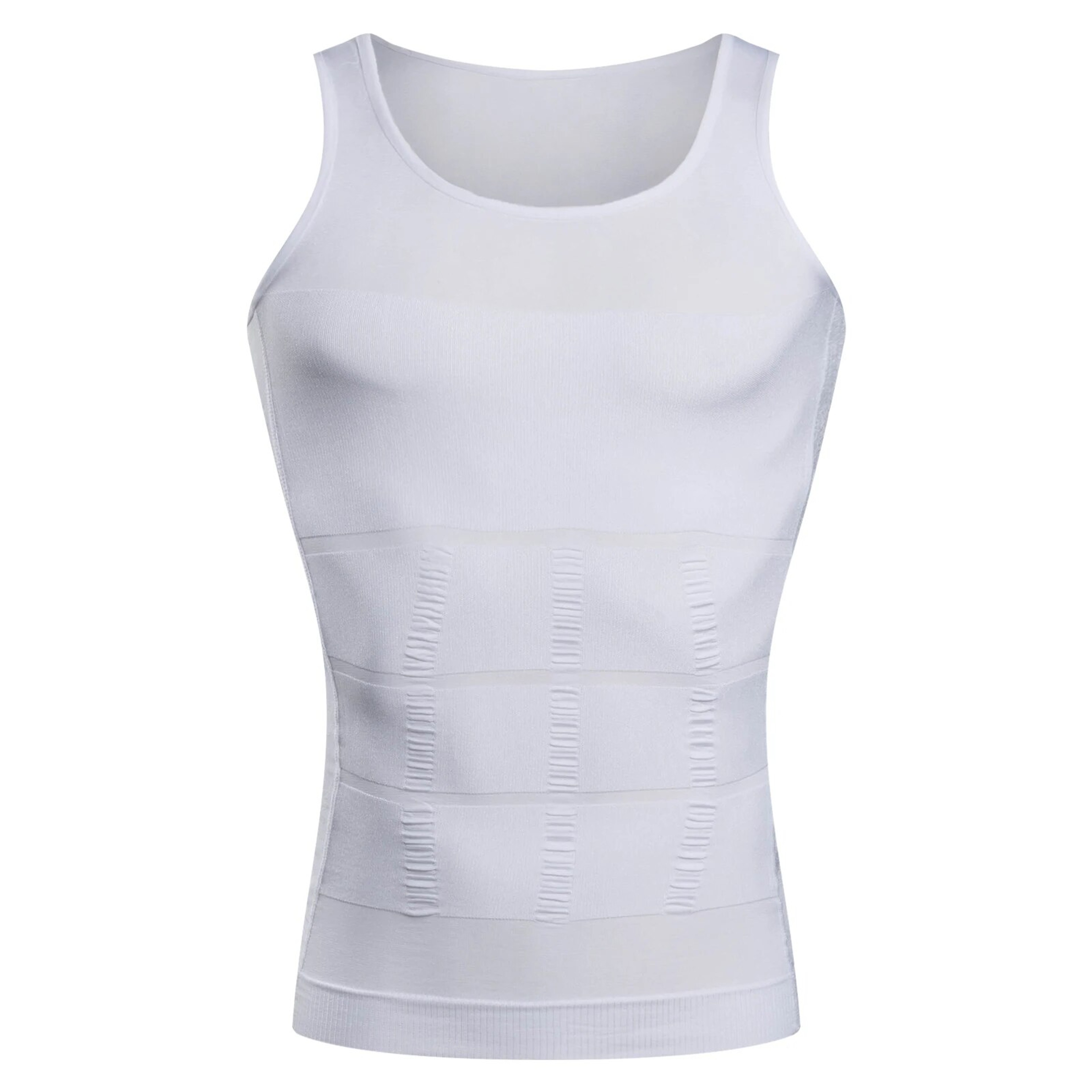 Mens Compression Vest Body Shaper Slimming Waist Trainer Tank Top 1
