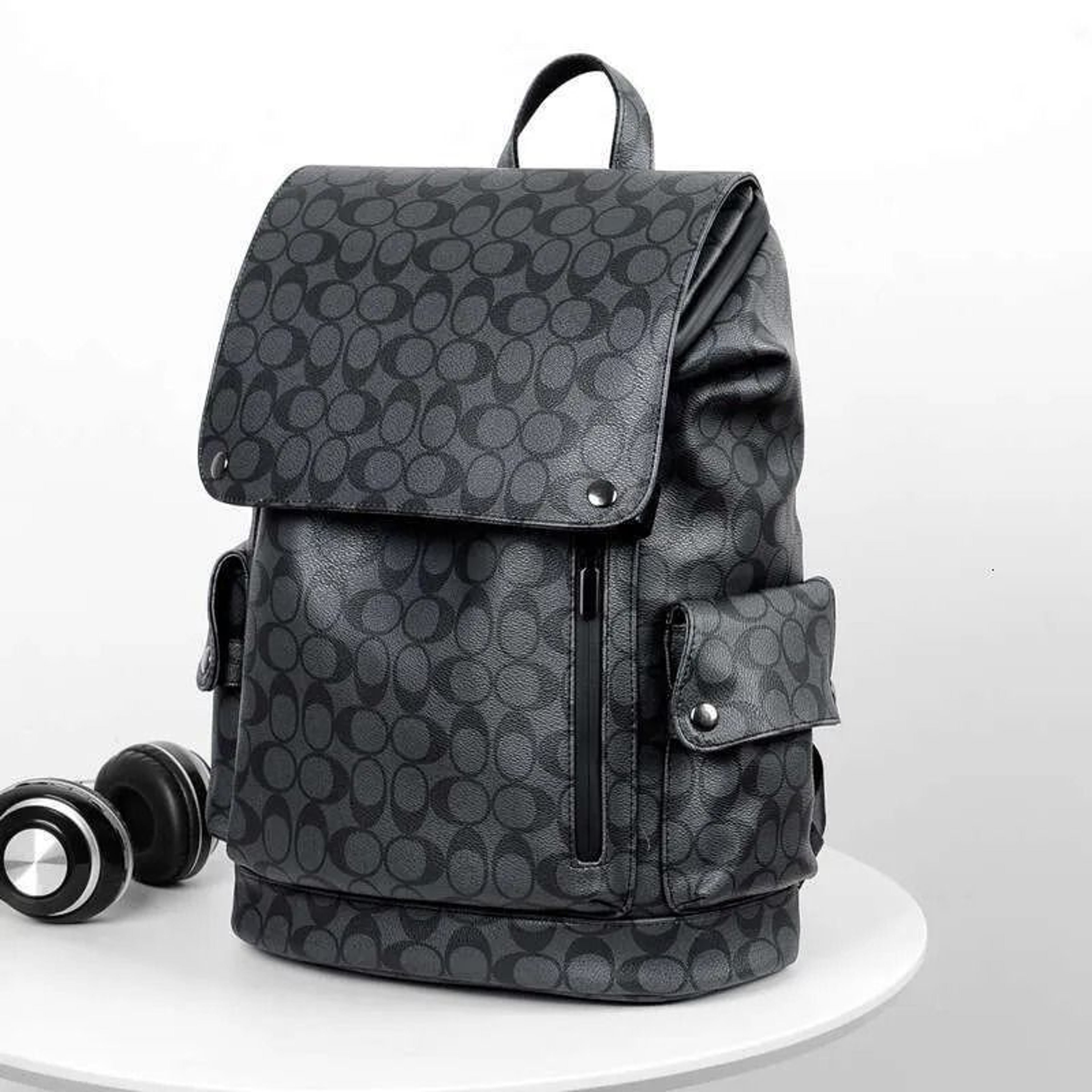 Men Business Laptop Backpack Large Capacity Travel School Bag 0