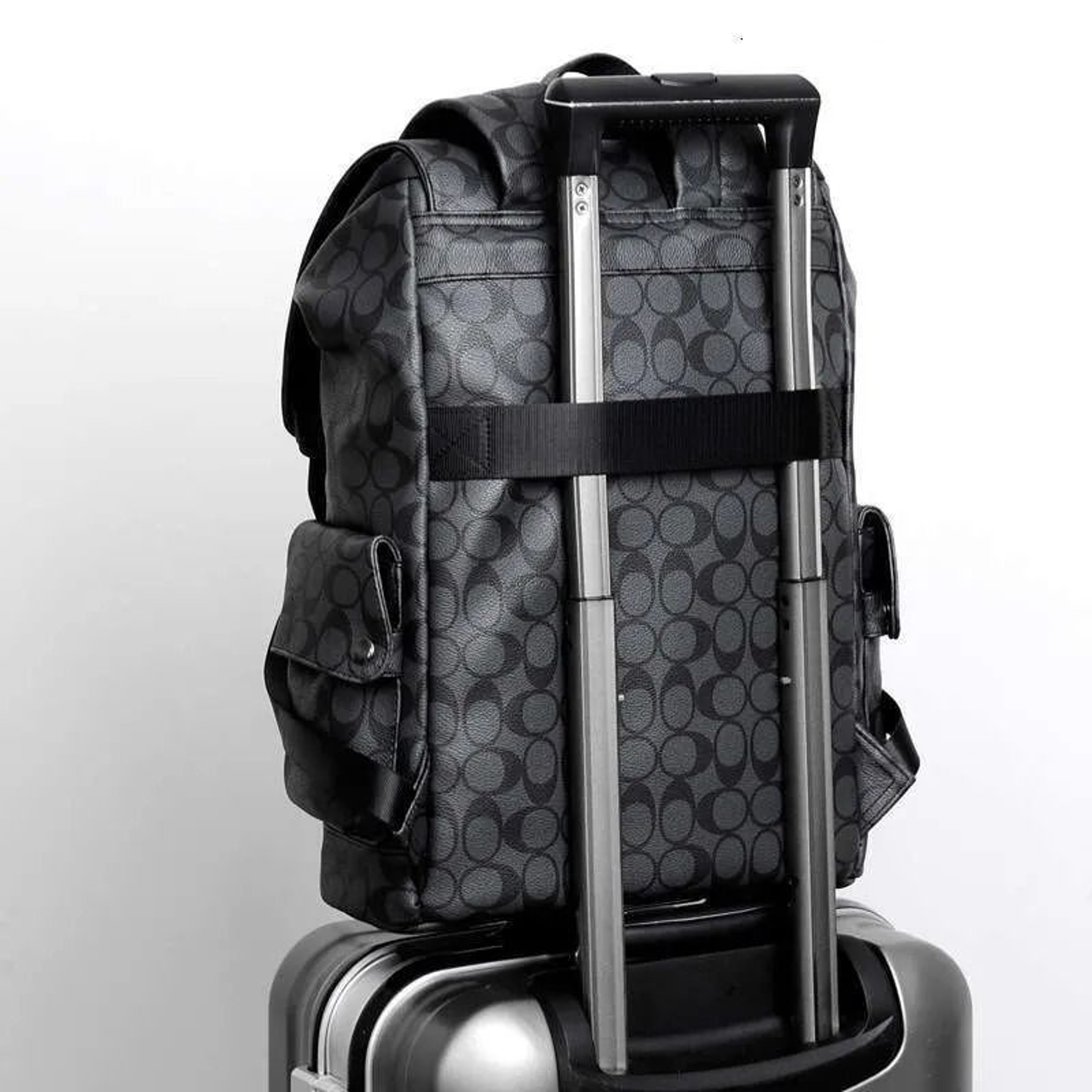Men Business Laptop Backpack Large Capacity Travel School Bag 2
