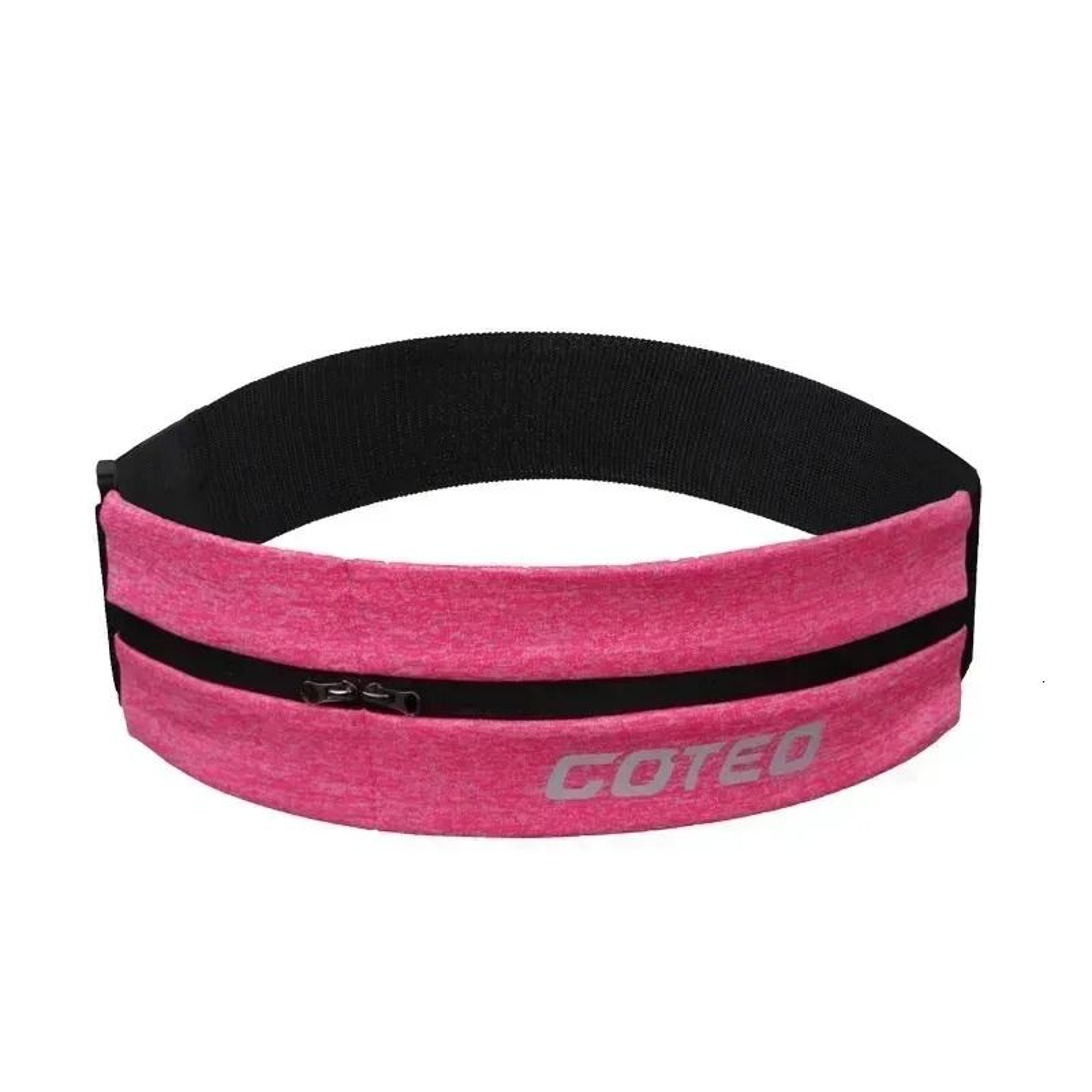 Reflective Running Waist Bag Double Zipper Pocket 3