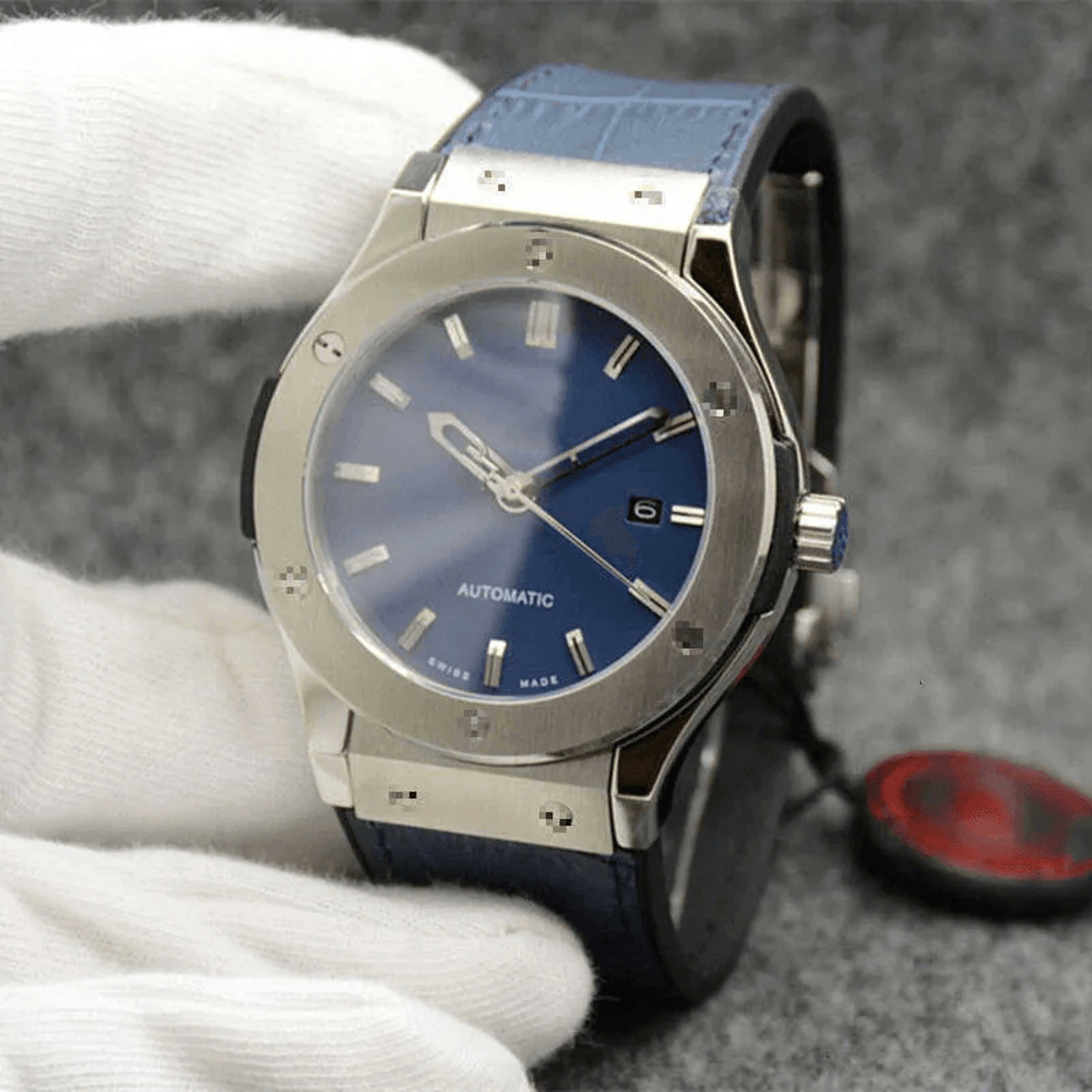 Luxury Chronograph Rubber Strap Designer Watch For Men And Women 4