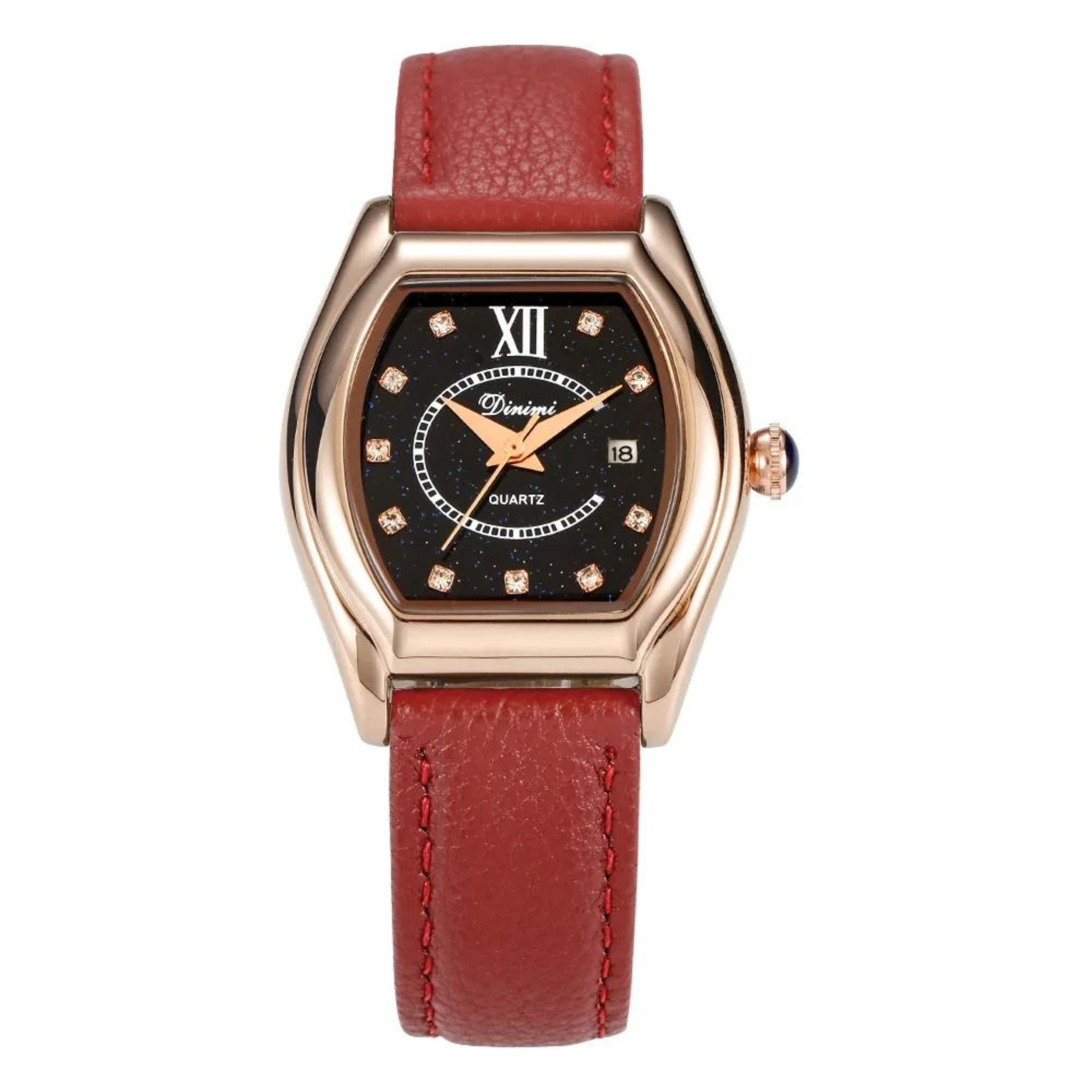 Starry Sky Barrel Quartz Watch For Women Elegant Luxury Wristwatch 1