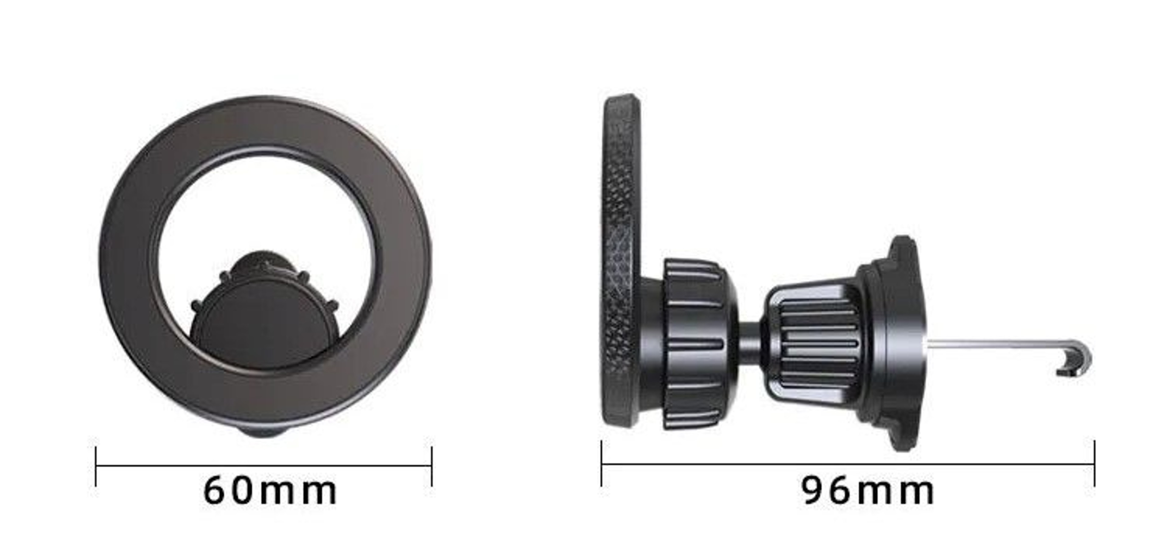 Magnetic Car Phone Holder Stable Car Vent Phone Mount With One Hand Operation 1