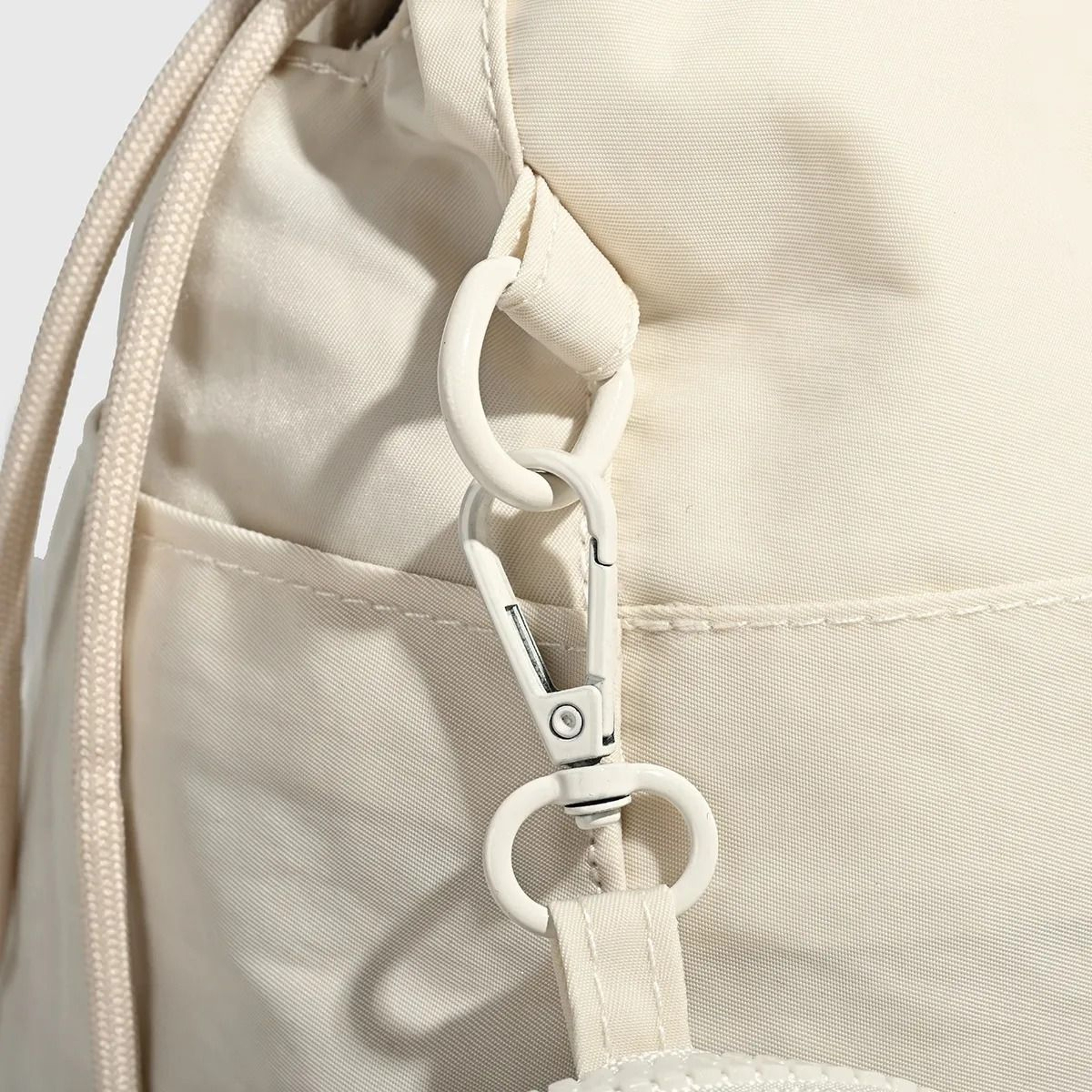 Large Capacity Gym Bag Yoga Tote With Detachable Round Purse 6