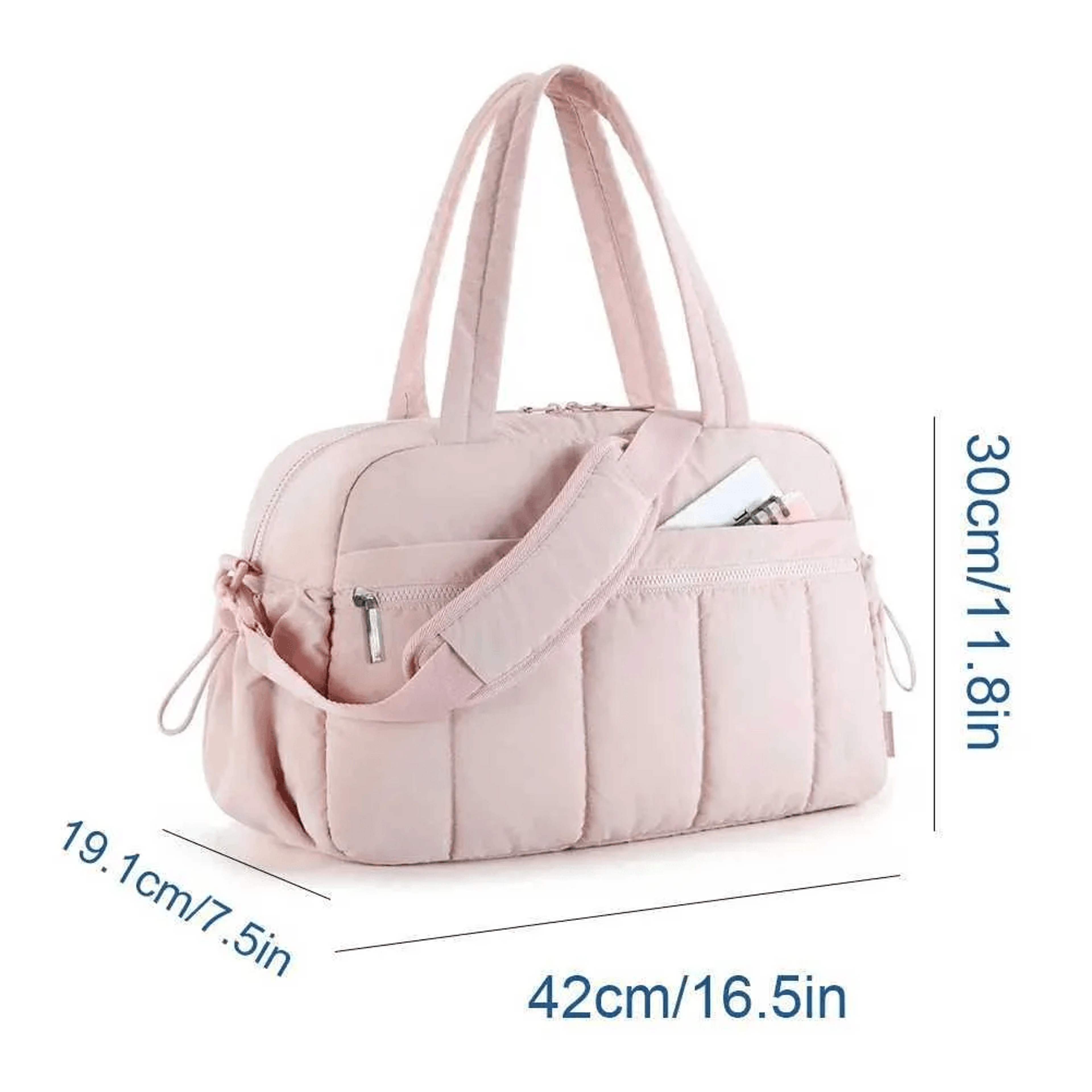 Large Capacity Waterproof Travel Duffel Bag For Women Gym Yoga And Weekend Trips 3