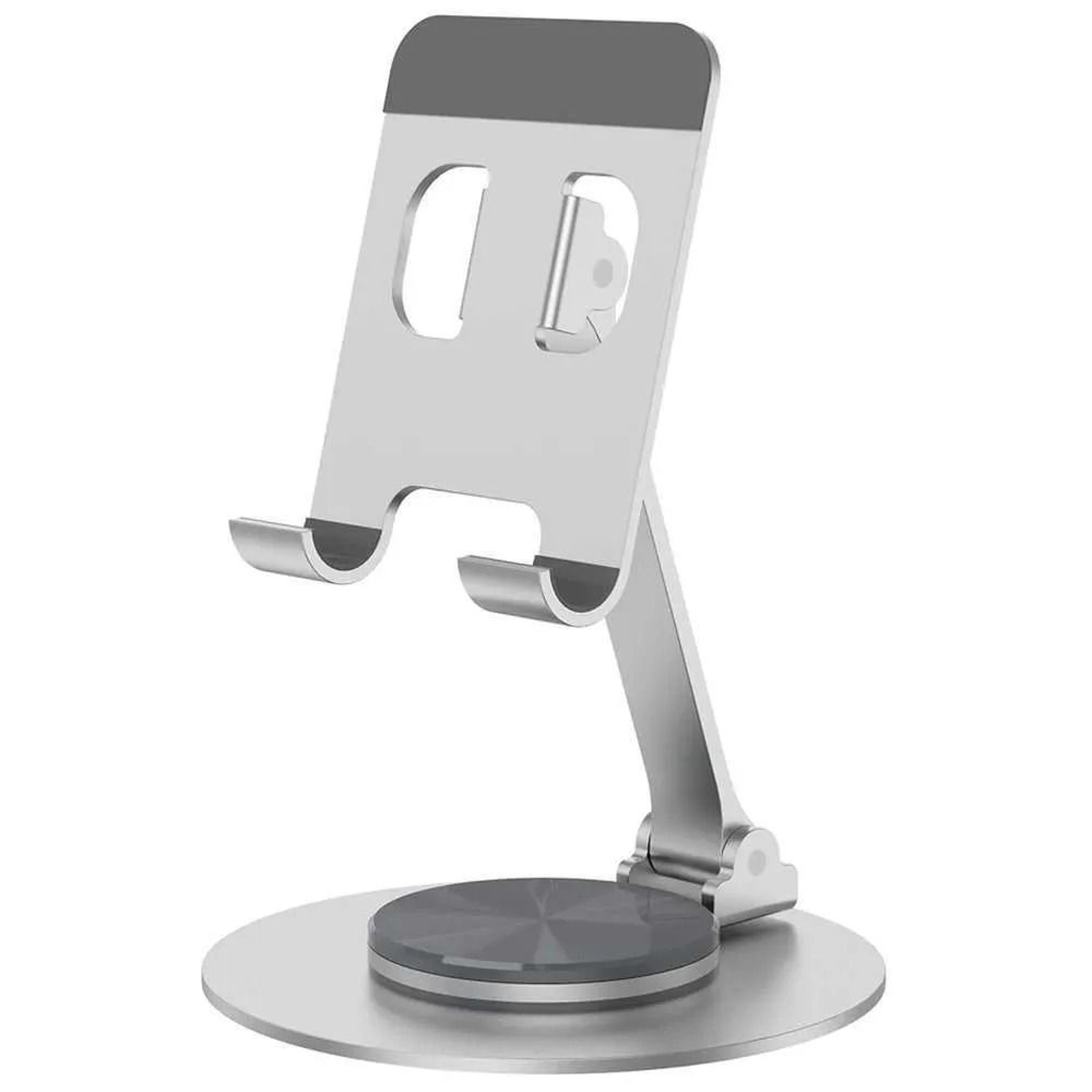 Metal Phone And Tablet Stand Adjustable Desk Holder 0